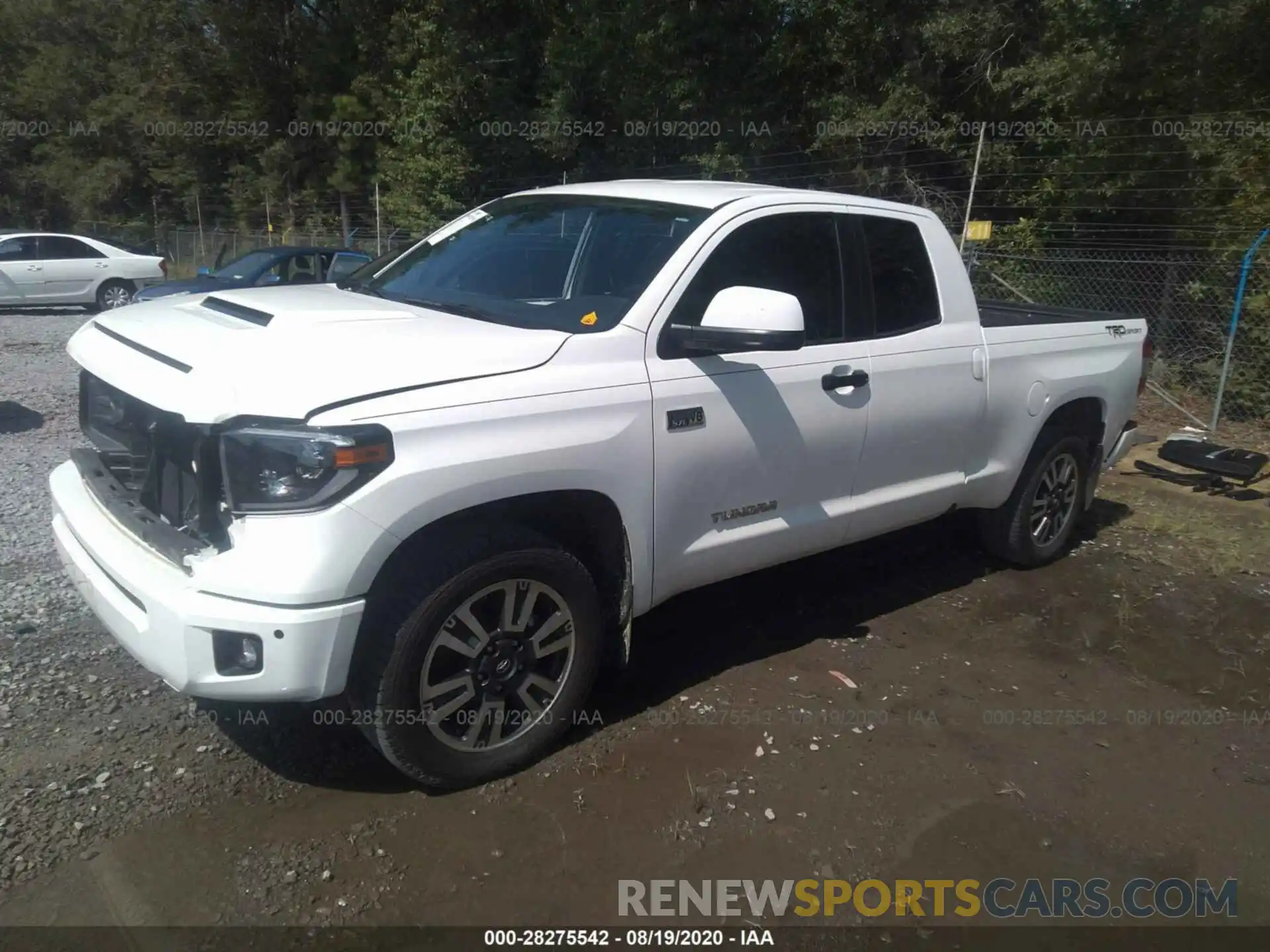 2 Photograph of a damaged car 5TFRY5F15KX244881 TOYOTA TUNDRA 2WD 2019