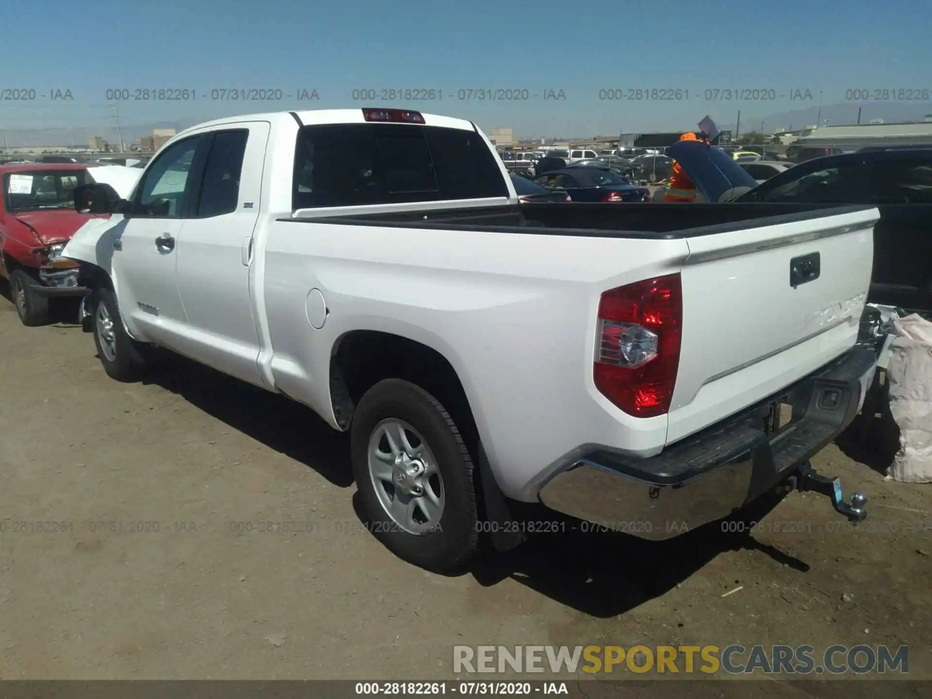 3 Photograph of a damaged car 5TFRY5F15KX245352 TOYOTA TUNDRA 2WD 2019