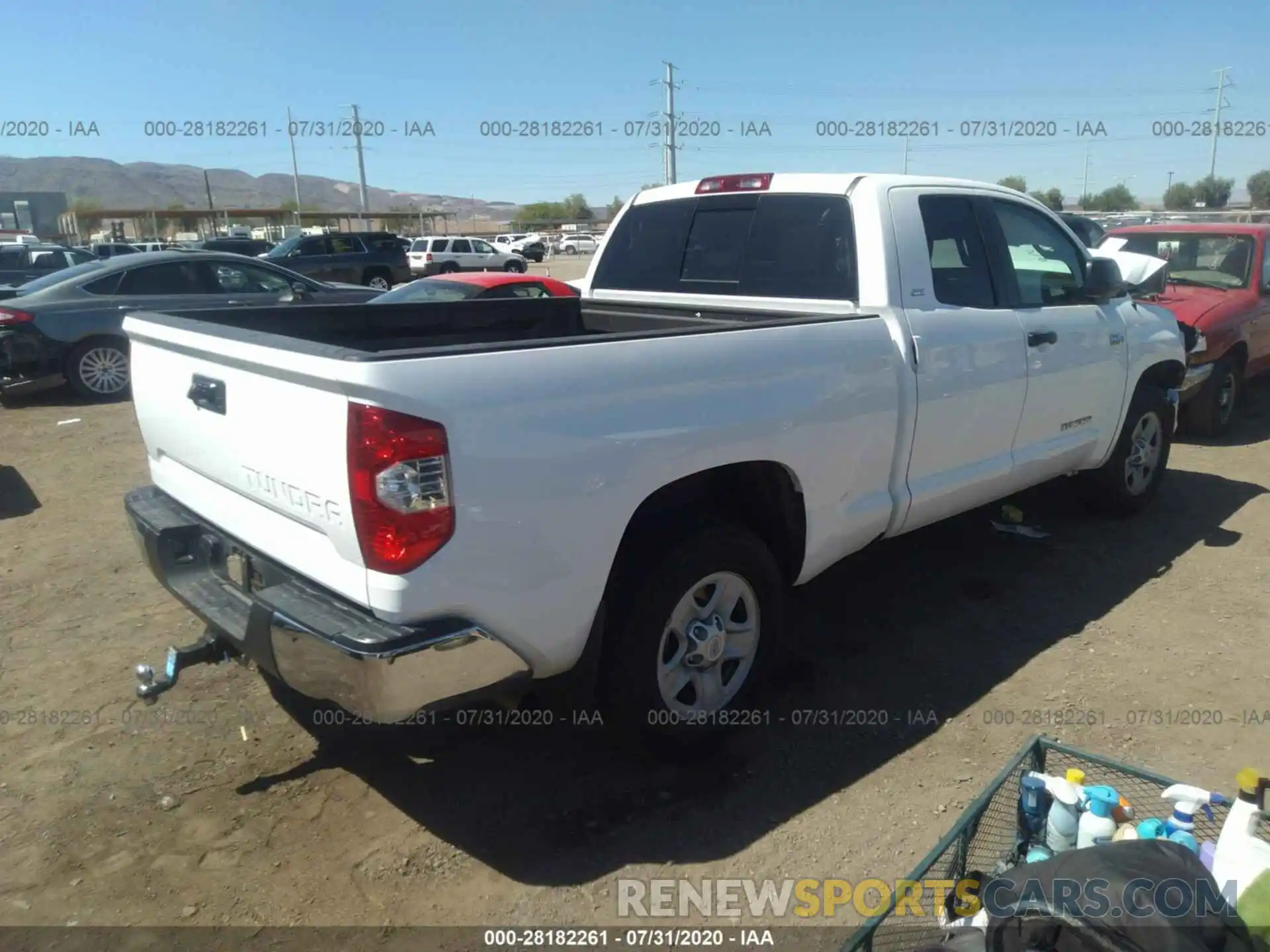 4 Photograph of a damaged car 5TFRY5F15KX245352 TOYOTA TUNDRA 2WD 2019