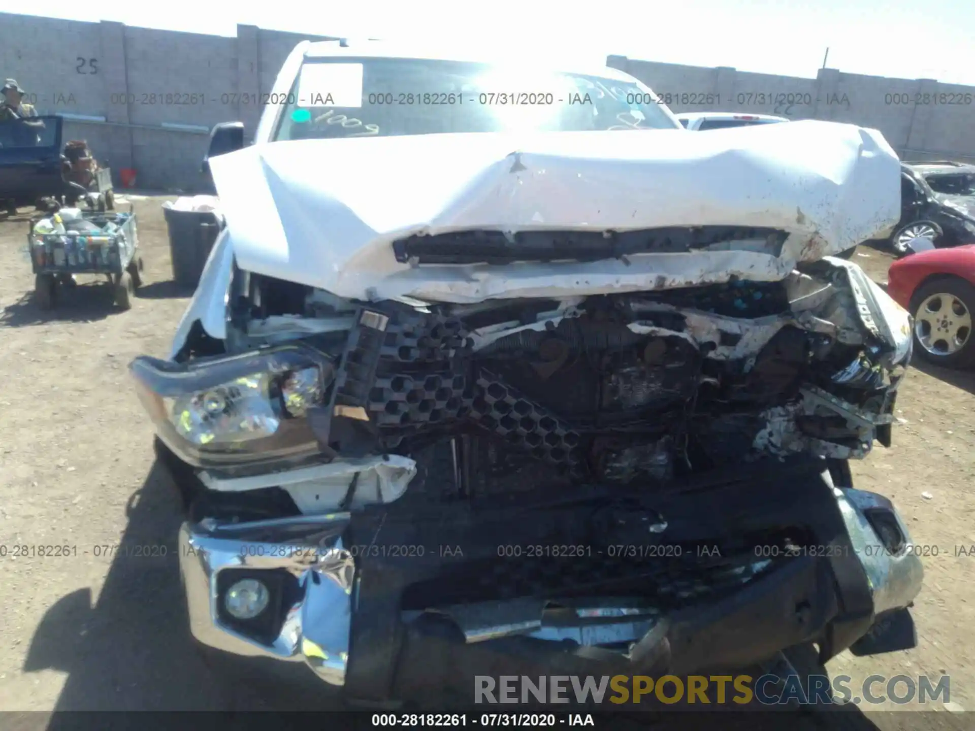 6 Photograph of a damaged car 5TFRY5F15KX245352 TOYOTA TUNDRA 2WD 2019