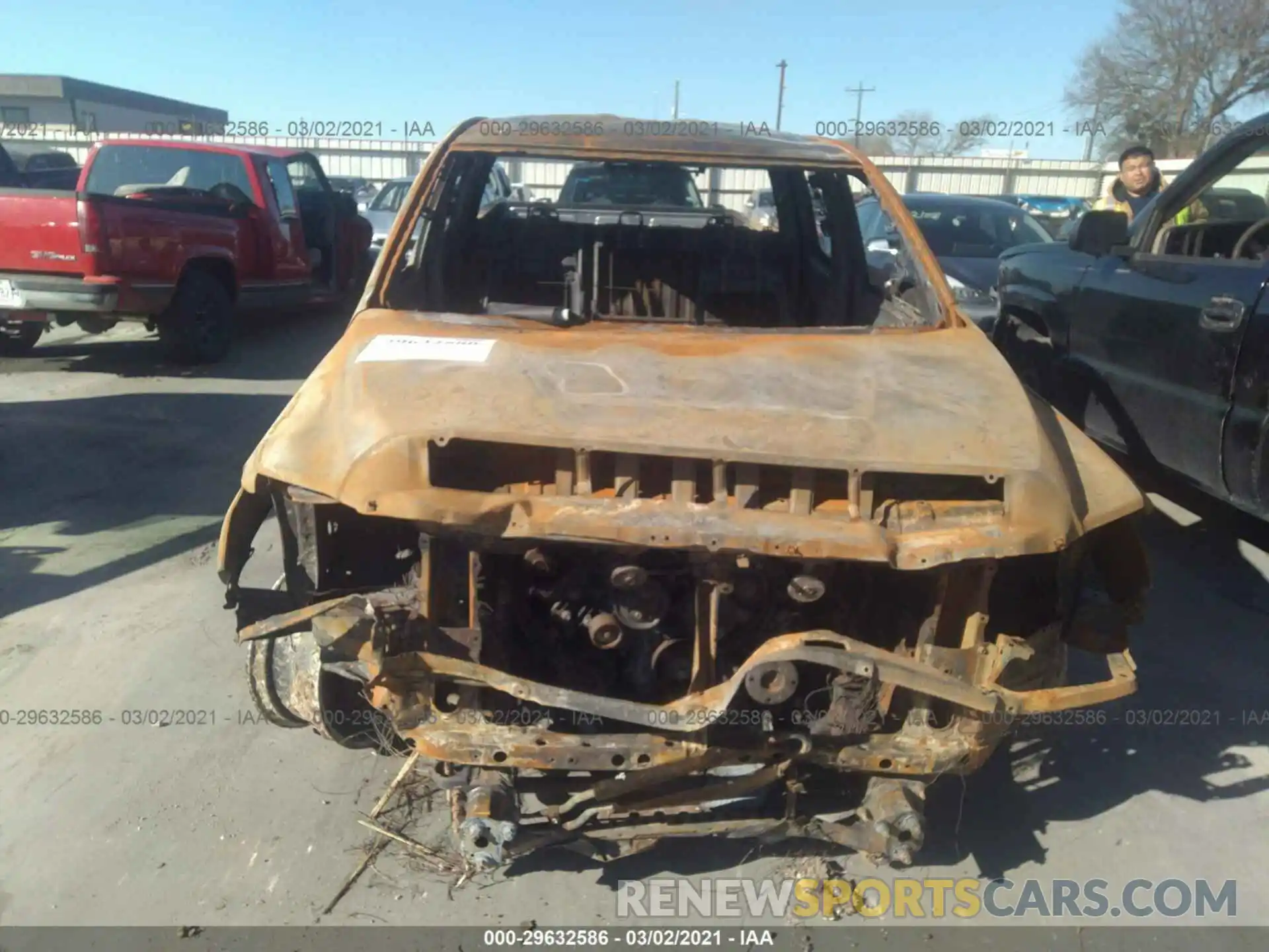 6 Photograph of a damaged car 5TFRY5F15KX245786 TOYOTA TUNDRA 2WD 2019