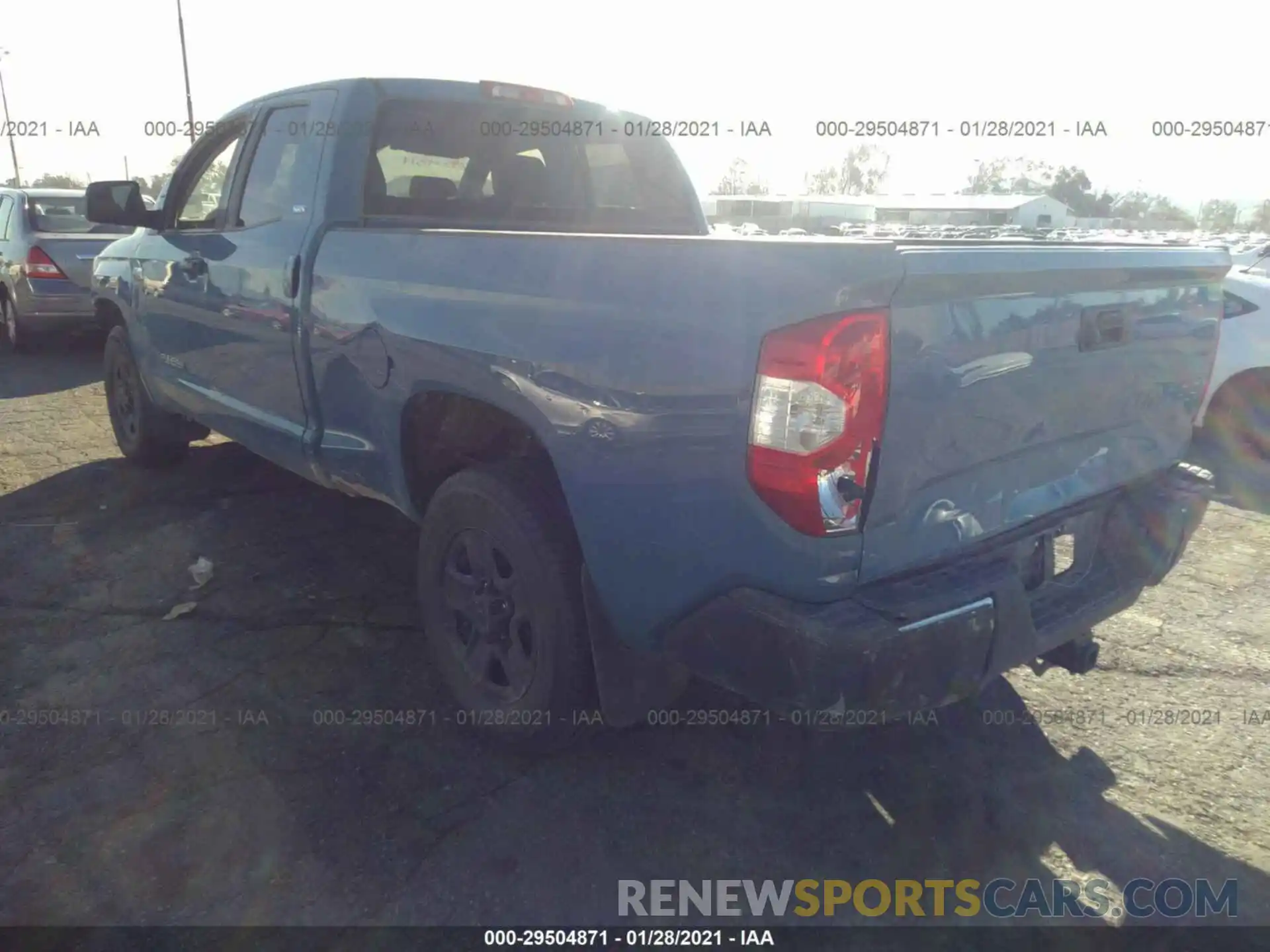 3 Photograph of a damaged car 5TFRY5F15KX253550 TOYOTA TUNDRA 2WD 2019