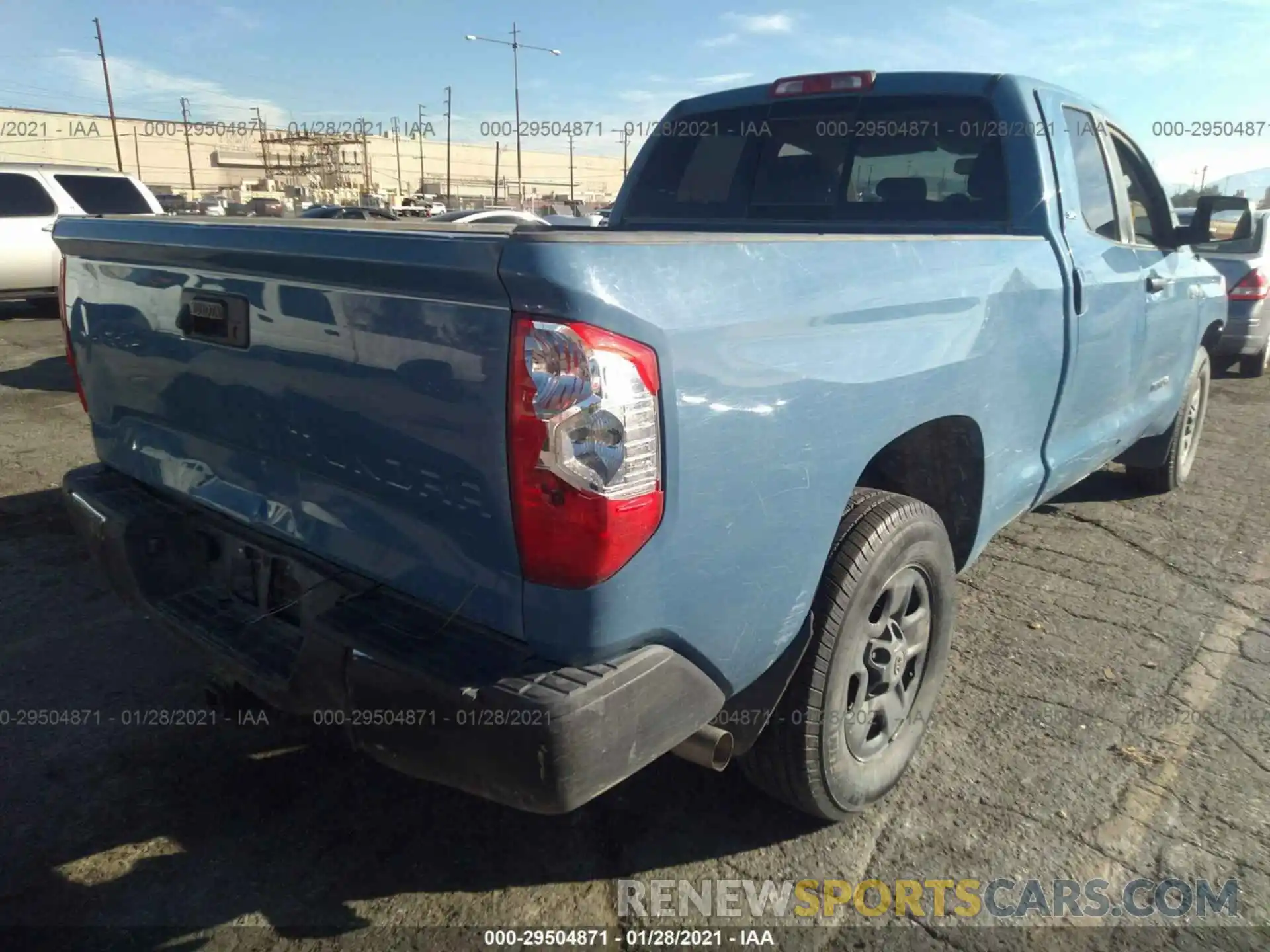 4 Photograph of a damaged car 5TFRY5F15KX253550 TOYOTA TUNDRA 2WD 2019