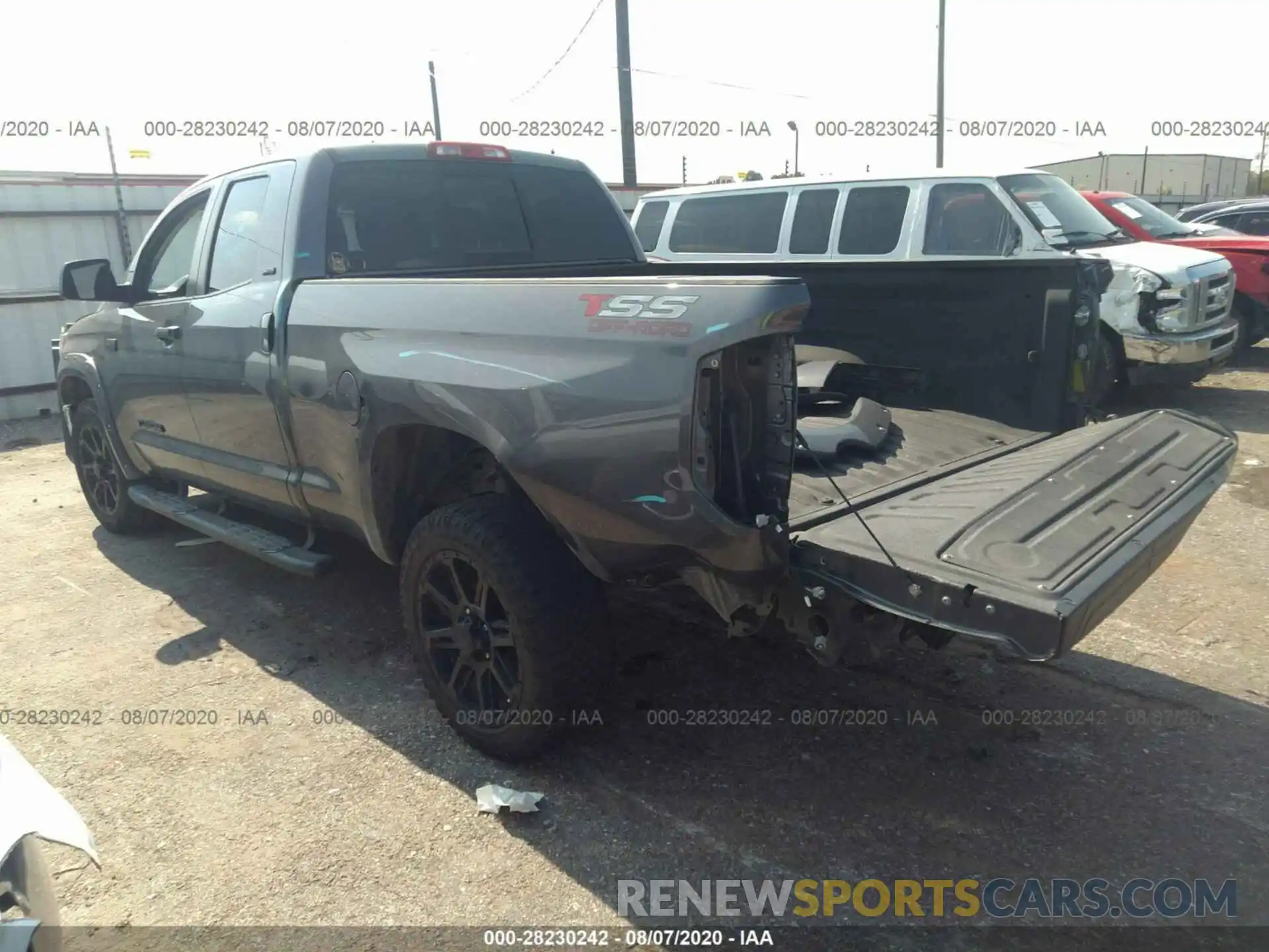 3 Photograph of a damaged car 5TFRY5F17KX245188 TOYOTA TUNDRA 2WD 2019