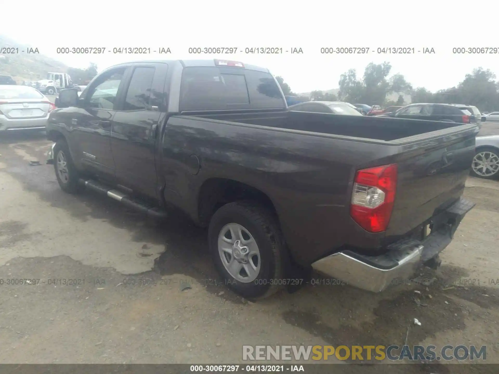 3 Photograph of a damaged car 5TFRY5F18KX250299 TOYOTA TUNDRA 2WD 2019