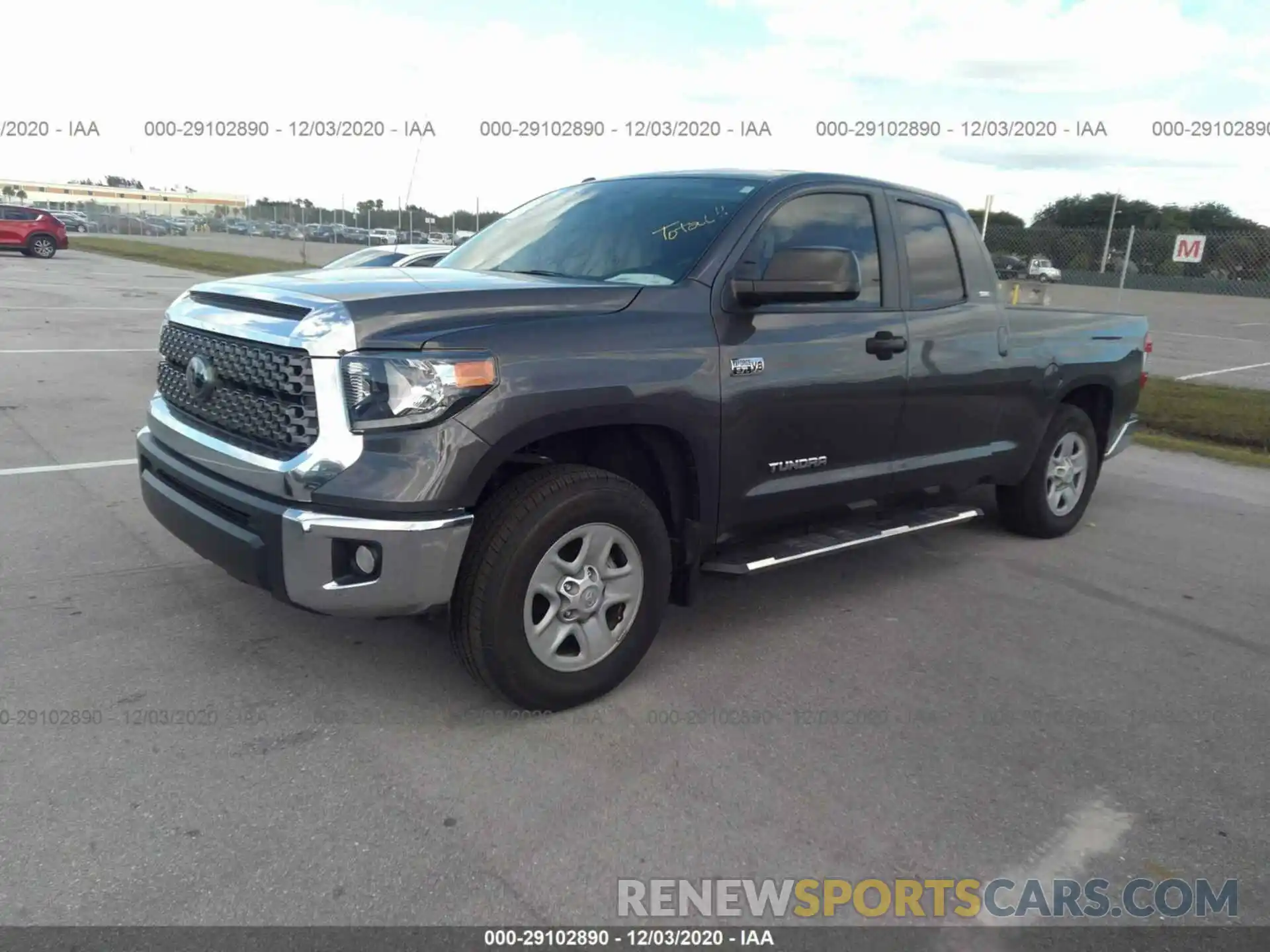 2 Photograph of a damaged car 5TFRY5F19KX247024 TOYOTA TUNDRA 2WD 2019