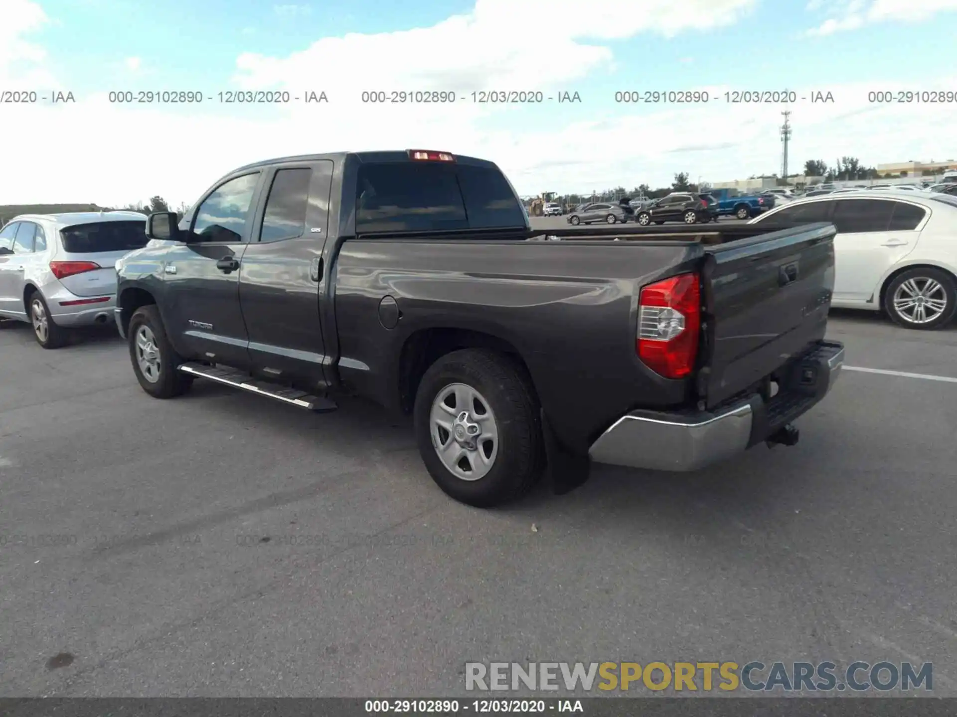 3 Photograph of a damaged car 5TFRY5F19KX247024 TOYOTA TUNDRA 2WD 2019