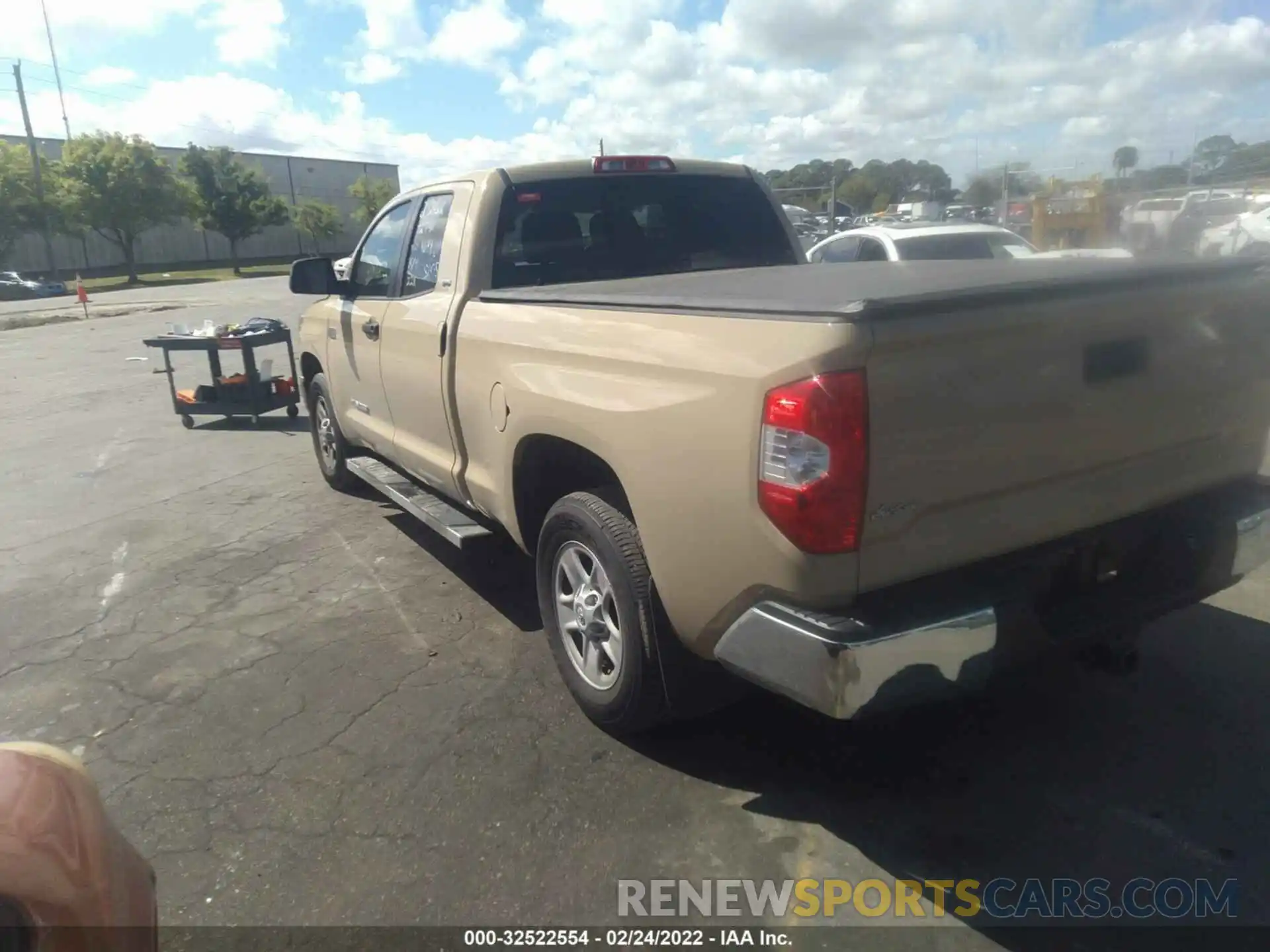 3 Photograph of a damaged car 5TFRY5F19KX254698 TOYOTA TUNDRA 2WD 2019