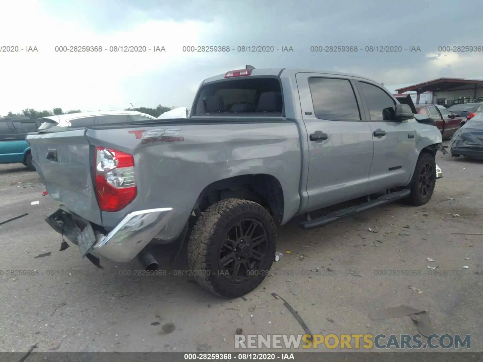 4 Фотография поврежденного автомобиля 5TFEY5F11LX259779 TOYOTA TUNDRA 2WD 2020