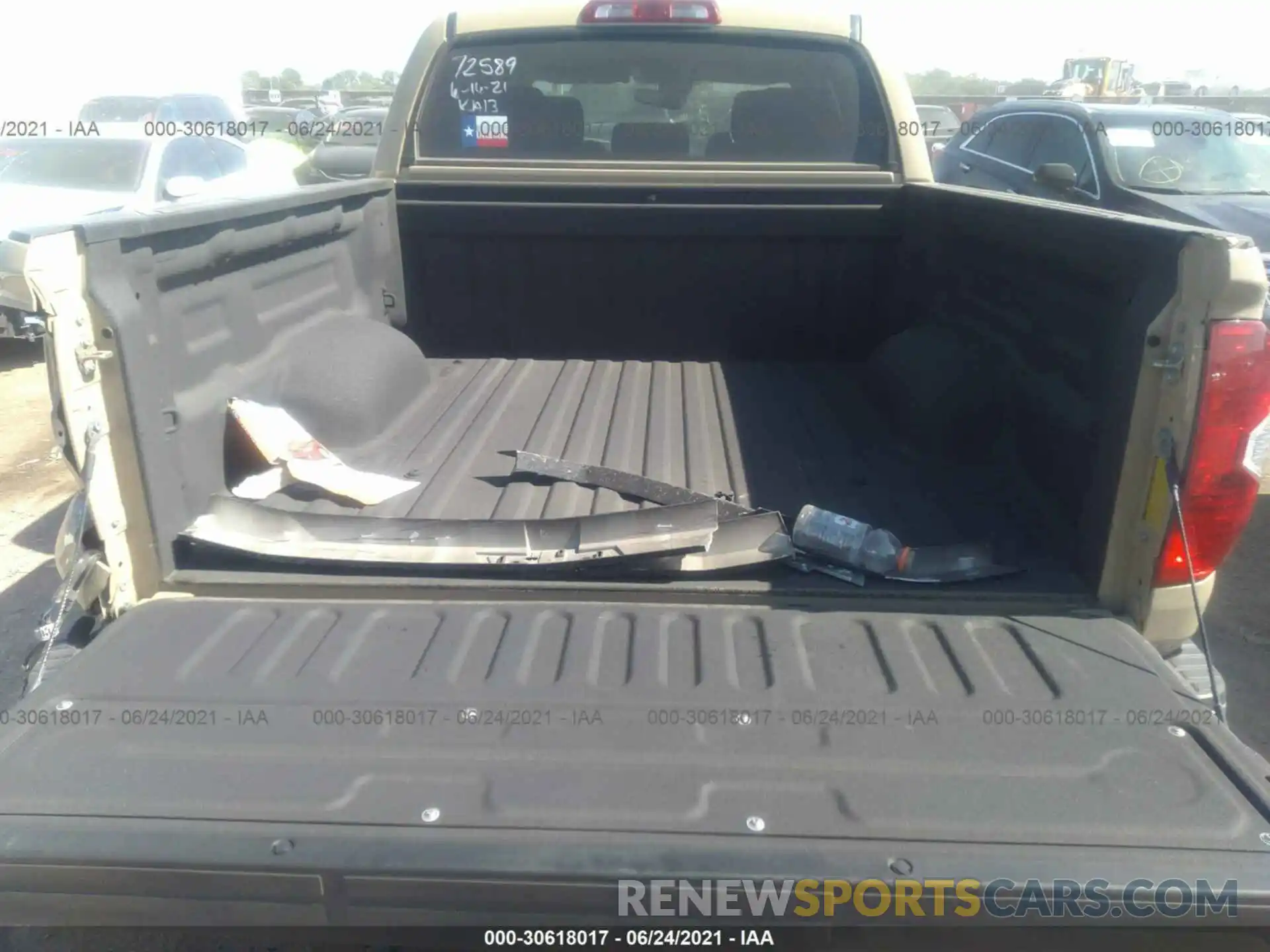 8 Photograph of a damaged car 5TFEY5F12LX258124 TOYOTA TUNDRA 2WD 2020