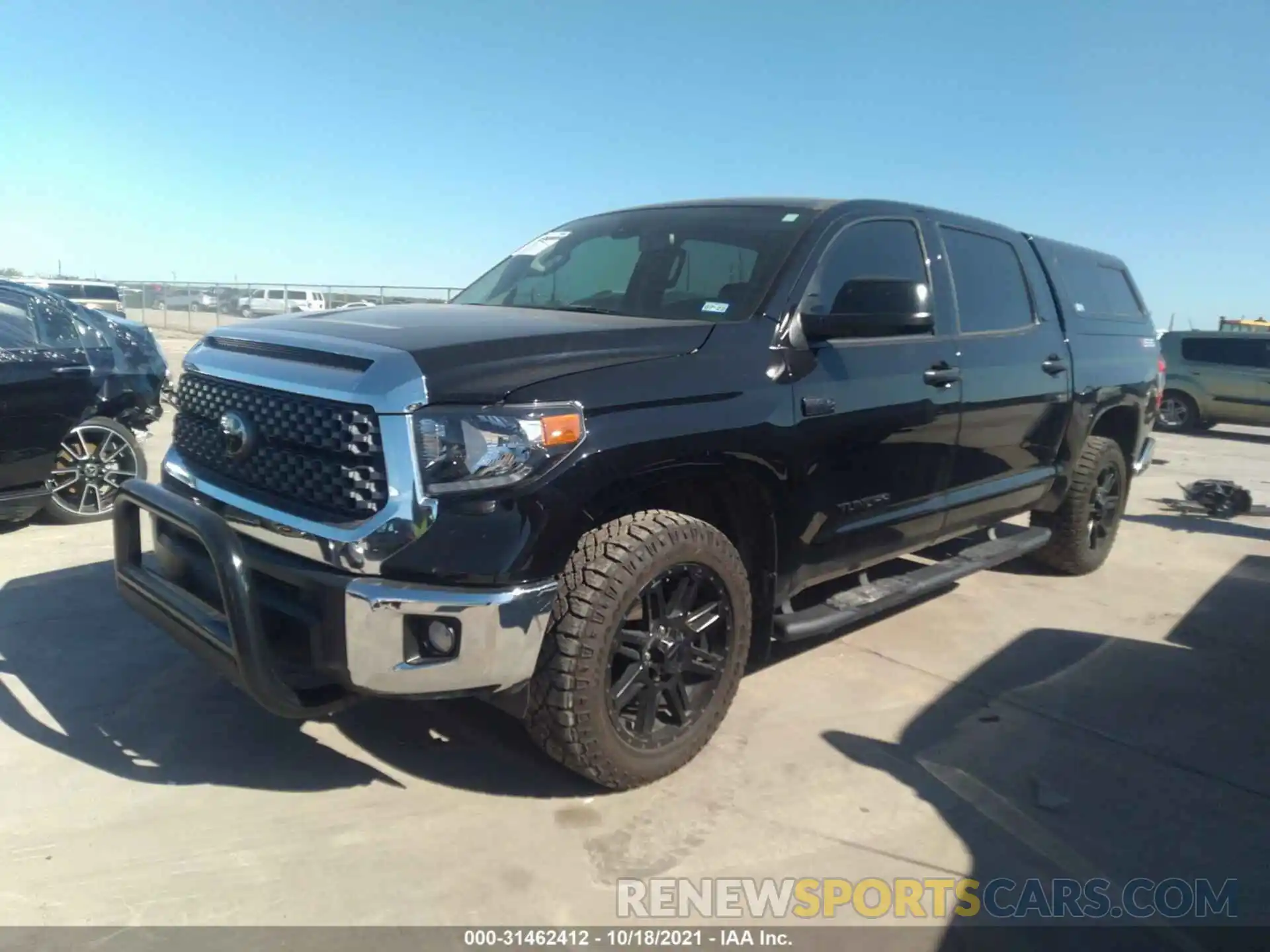 2 Photograph of a damaged car 5TFEY5F13LX270329 TOYOTA TUNDRA 2WD 2020