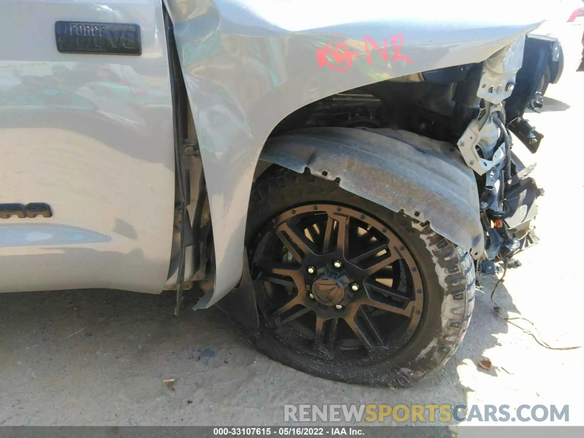 14 Photograph of a damaged car 5TFEY5F14LX256455 TOYOTA TUNDRA 2WD 2020