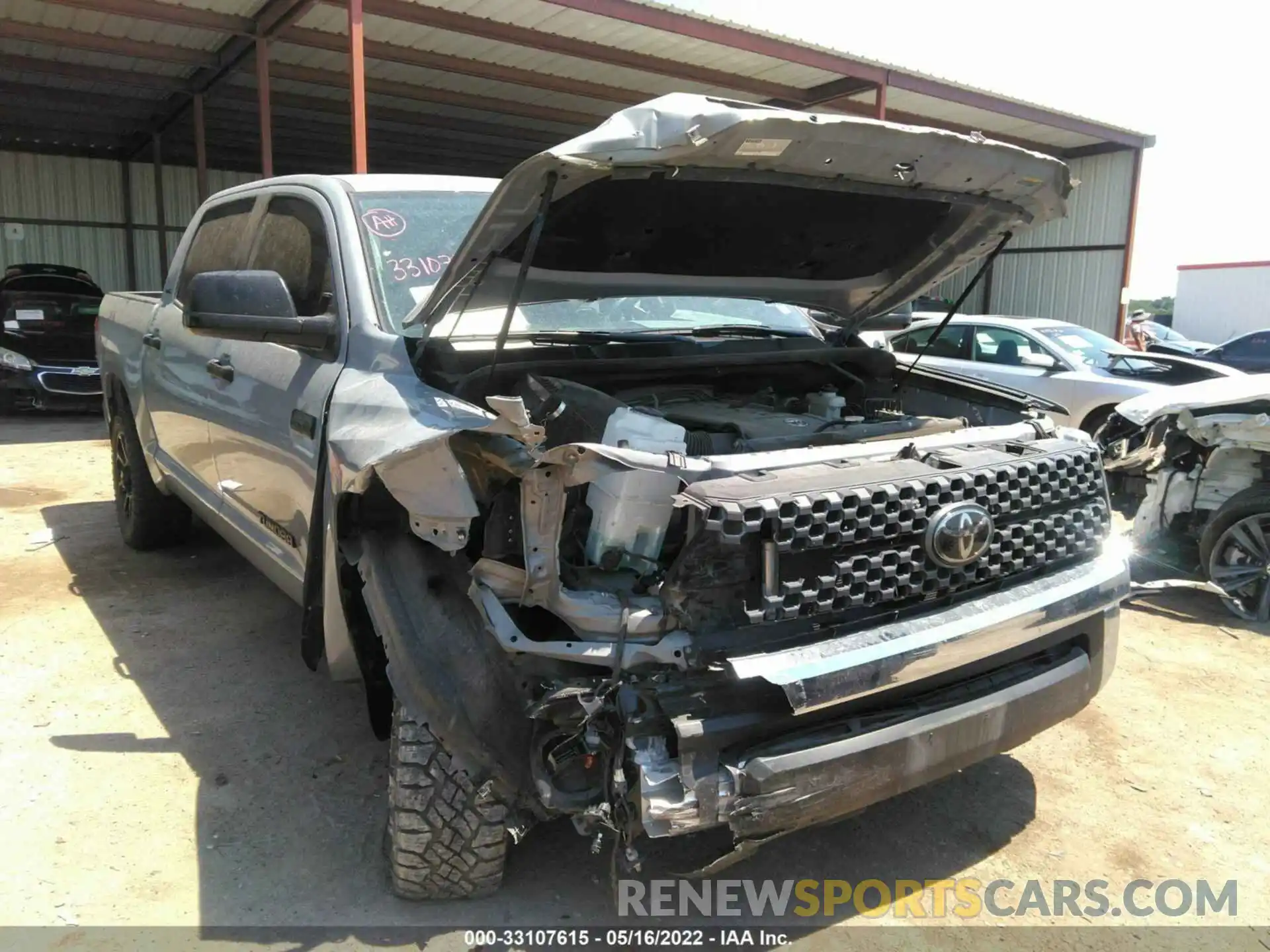 6 Photograph of a damaged car 5TFEY5F14LX256455 TOYOTA TUNDRA 2WD 2020