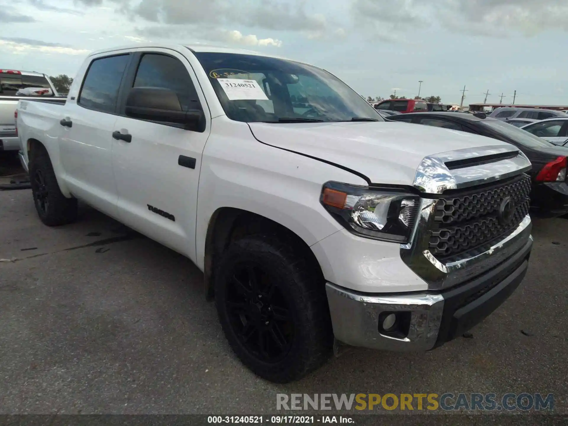 1 Photograph of a damaged car 5TFEY5F14LX259355 TOYOTA TUNDRA 2WD 2020