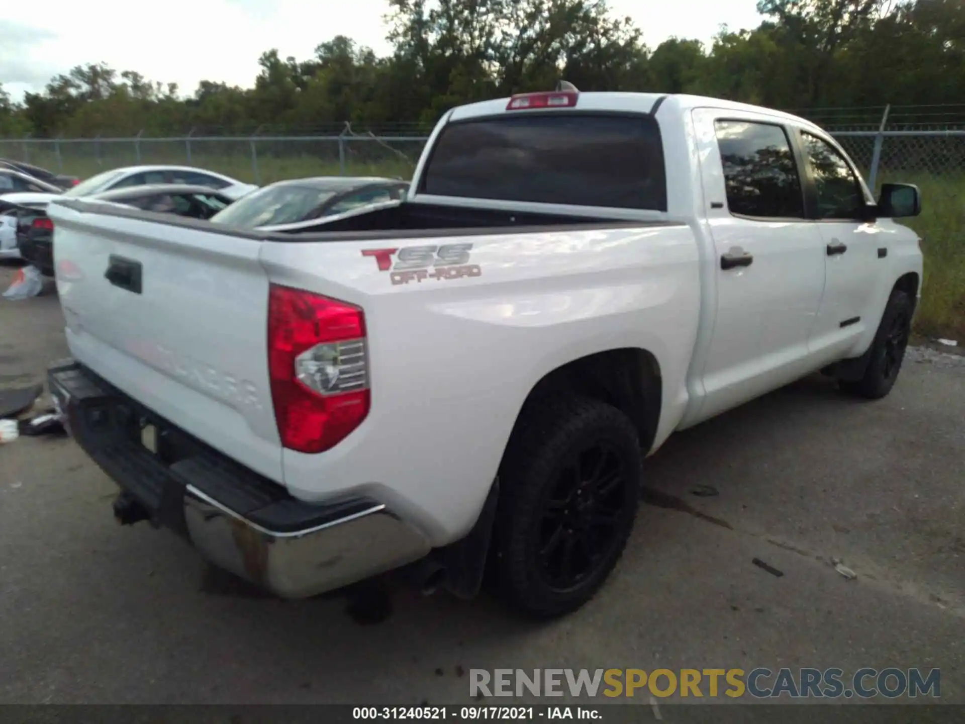 4 Photograph of a damaged car 5TFEY5F14LX259355 TOYOTA TUNDRA 2WD 2020