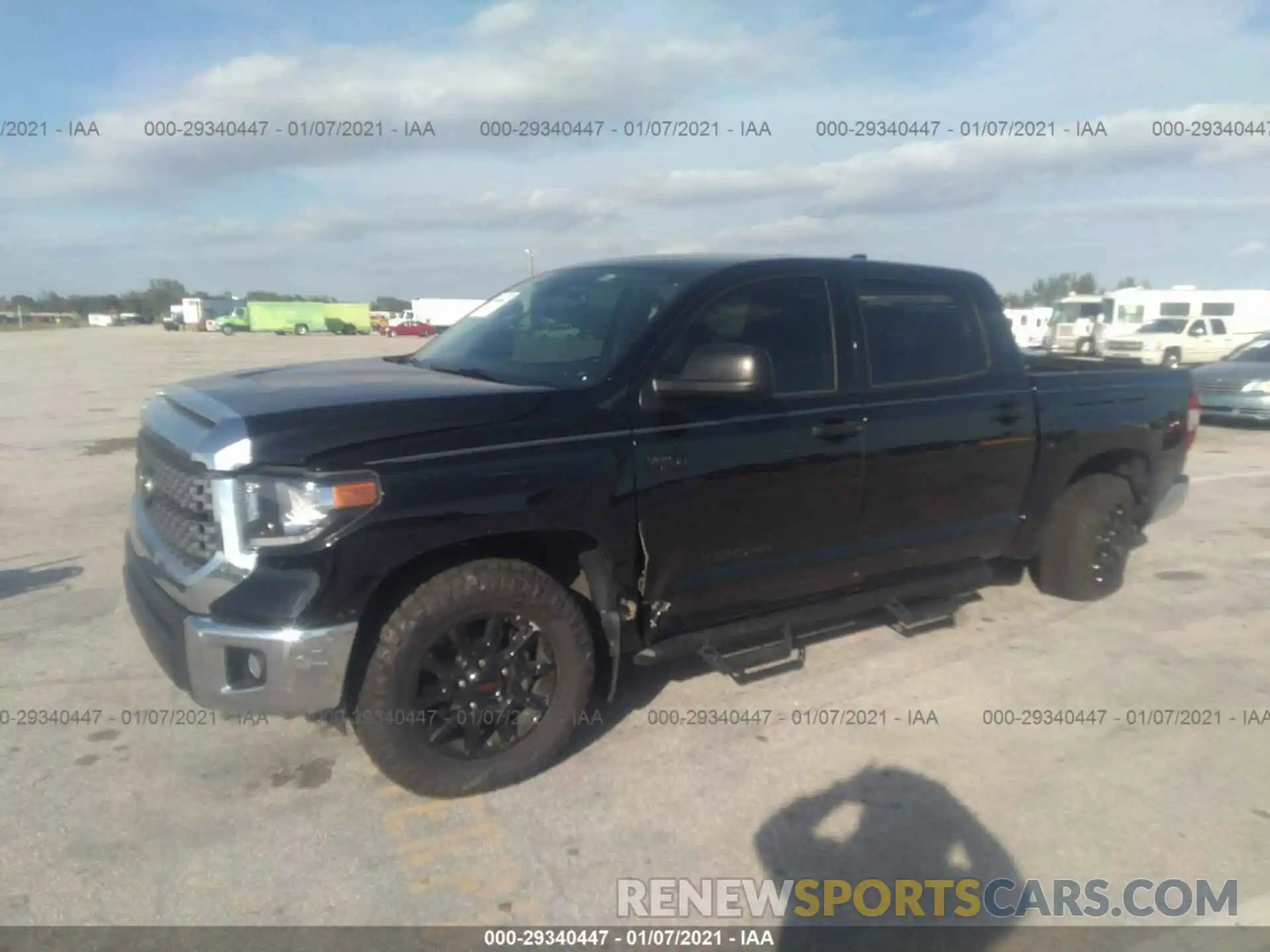 6 Photograph of a damaged car 5TFEY5F14LX263440 TOYOTA TUNDRA 2WD 2020