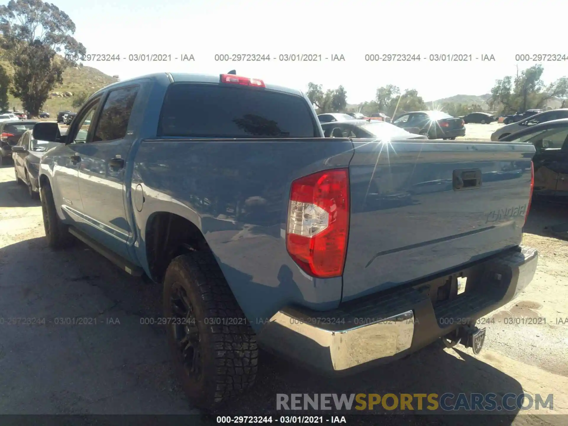 3 Photograph of a damaged car 5TFEY5F14LX271781 TOYOTA TUNDRA 2WD 2020