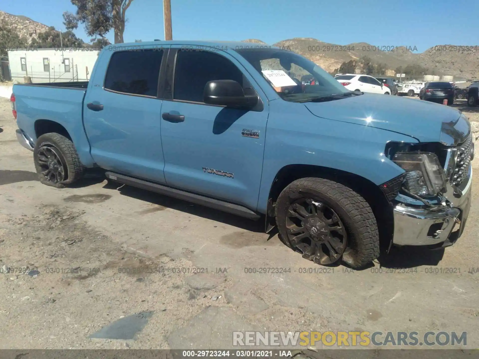 6 Photograph of a damaged car 5TFEY5F14LX271781 TOYOTA TUNDRA 2WD 2020