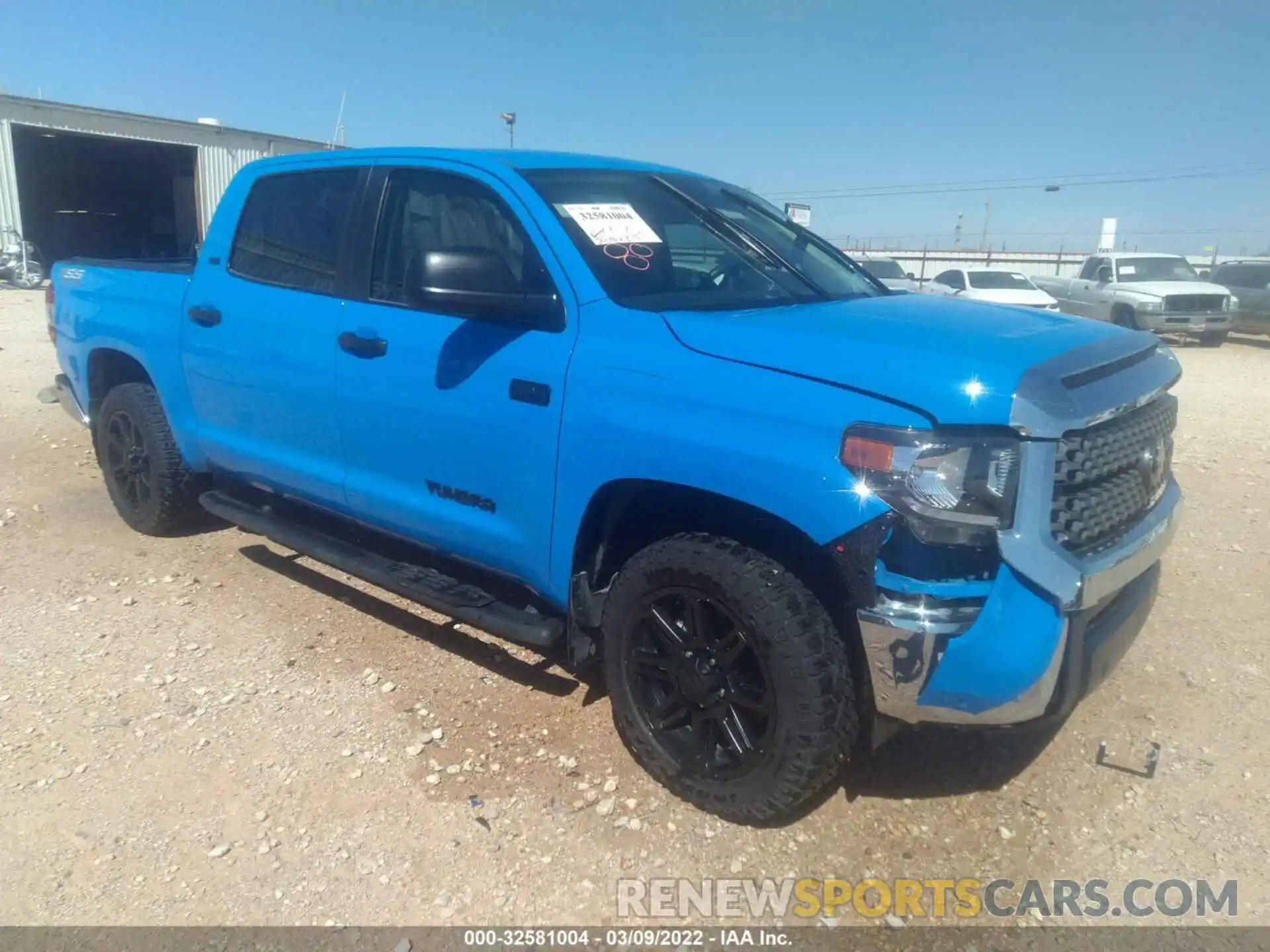 1 Photograph of a damaged car 5TFEY5F15LX259655 TOYOTA TUNDRA 2WD 2020