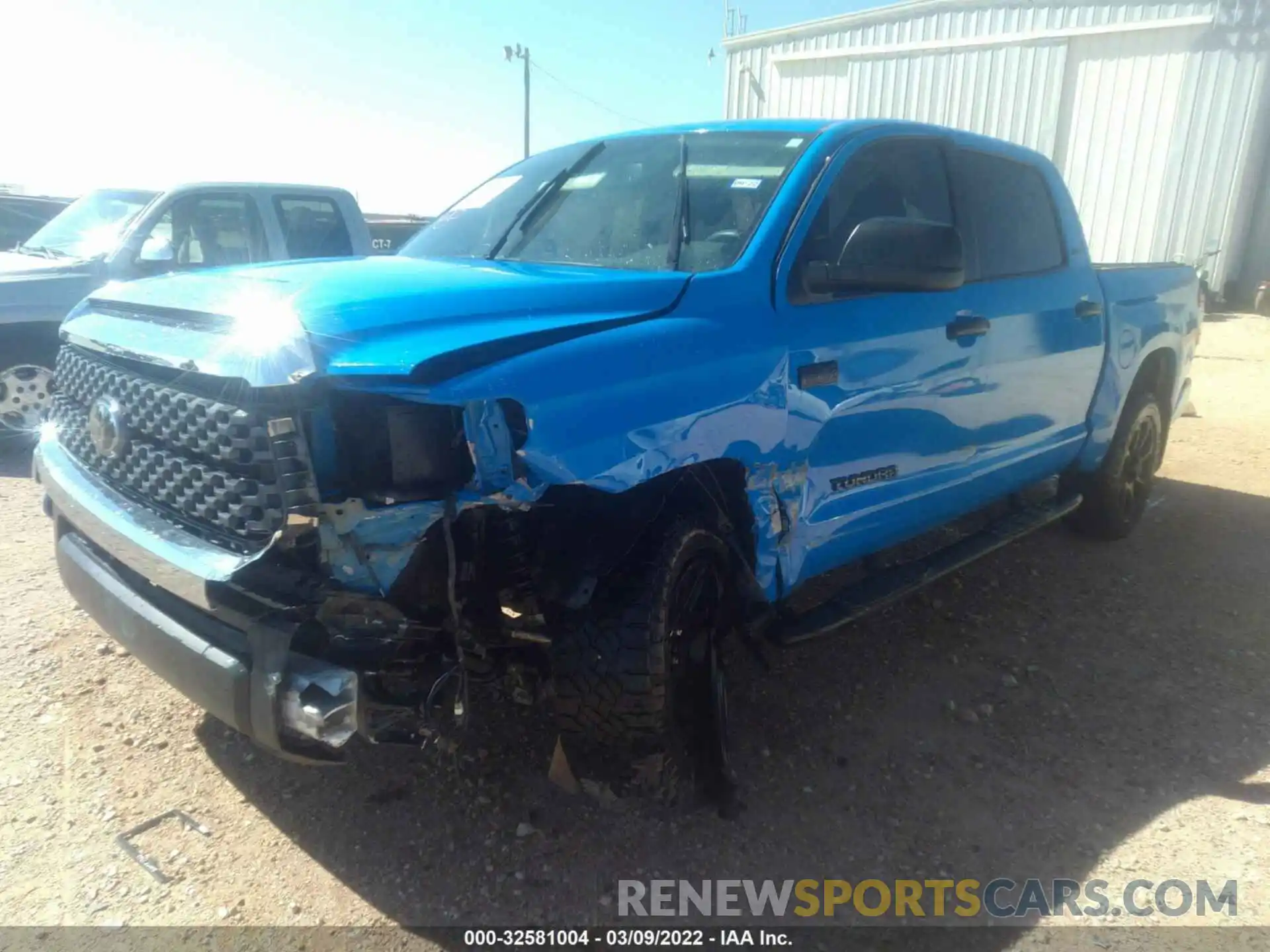 2 Photograph of a damaged car 5TFEY5F15LX259655 TOYOTA TUNDRA 2WD 2020