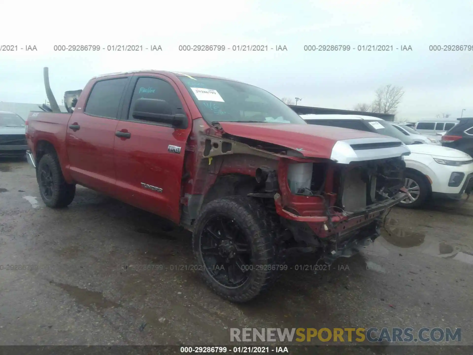 1 Photograph of a damaged car 5TFEY5F15LX264239 TOYOTA TUNDRA 2WD 2020