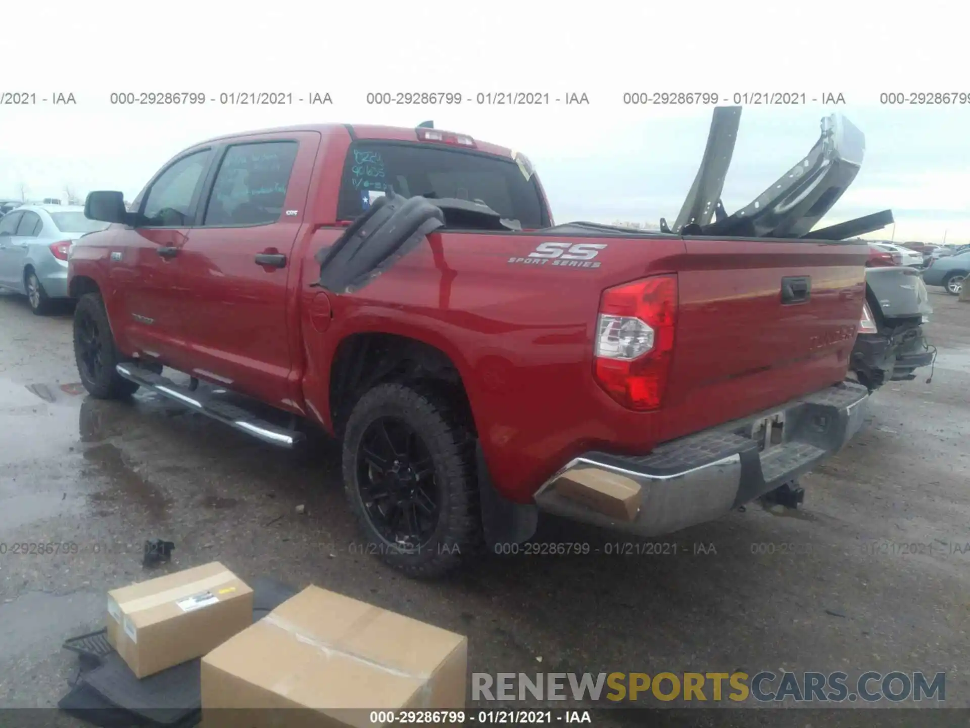 3 Photograph of a damaged car 5TFEY5F15LX264239 TOYOTA TUNDRA 2WD 2020