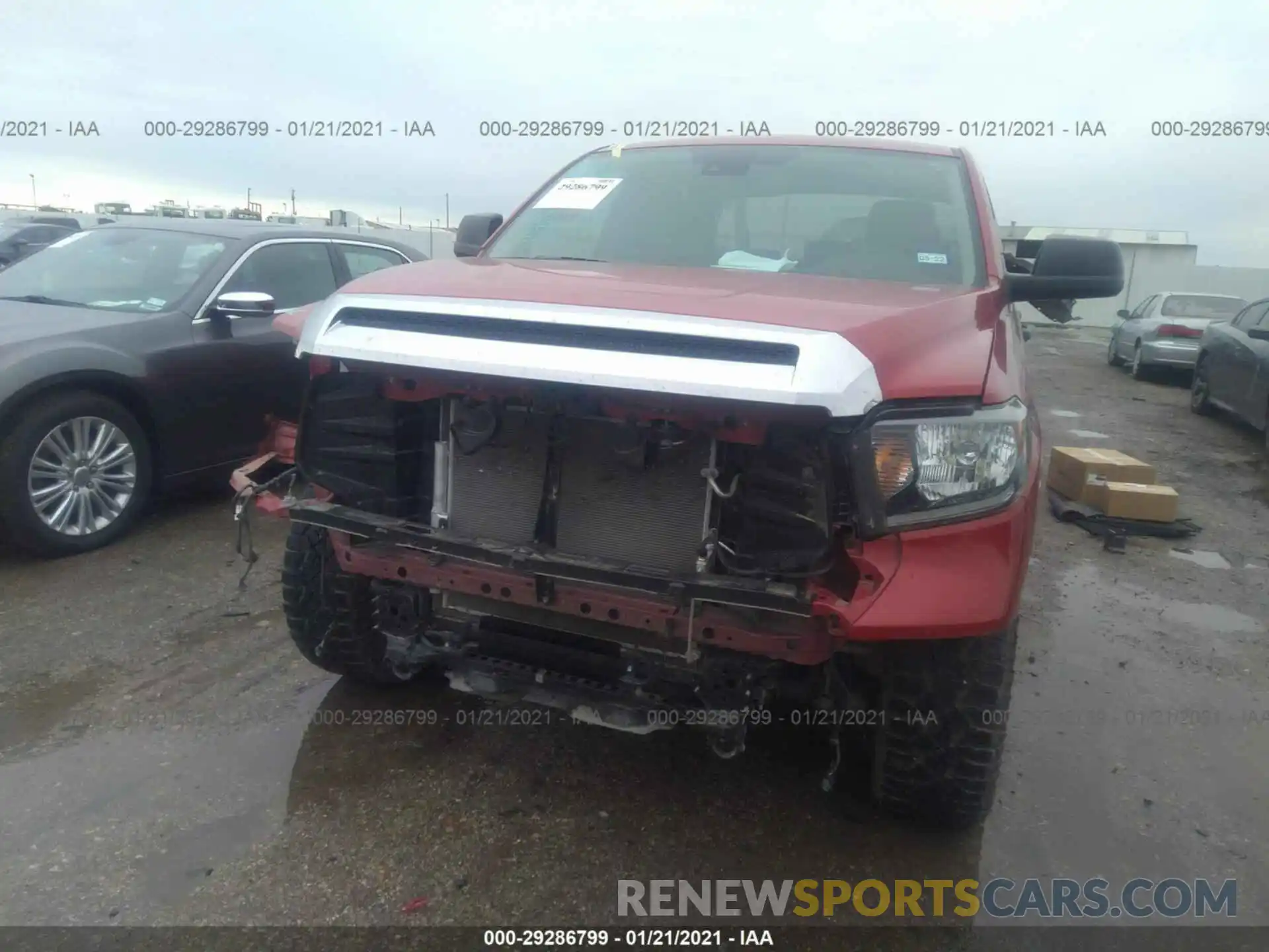 6 Photograph of a damaged car 5TFEY5F15LX264239 TOYOTA TUNDRA 2WD 2020