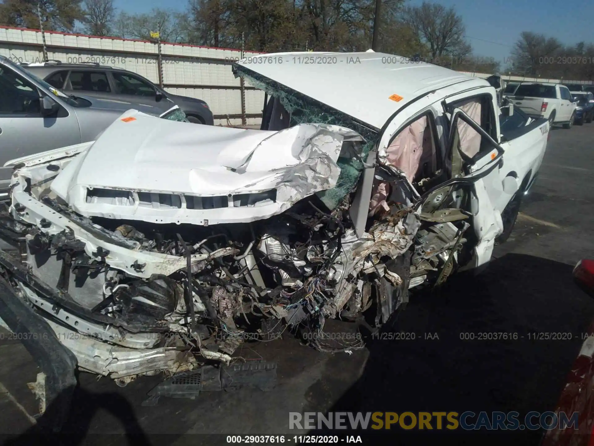 6 Photograph of a damaged car 5TFEY5F16LX255808 TOYOTA TUNDRA 2WD 2020