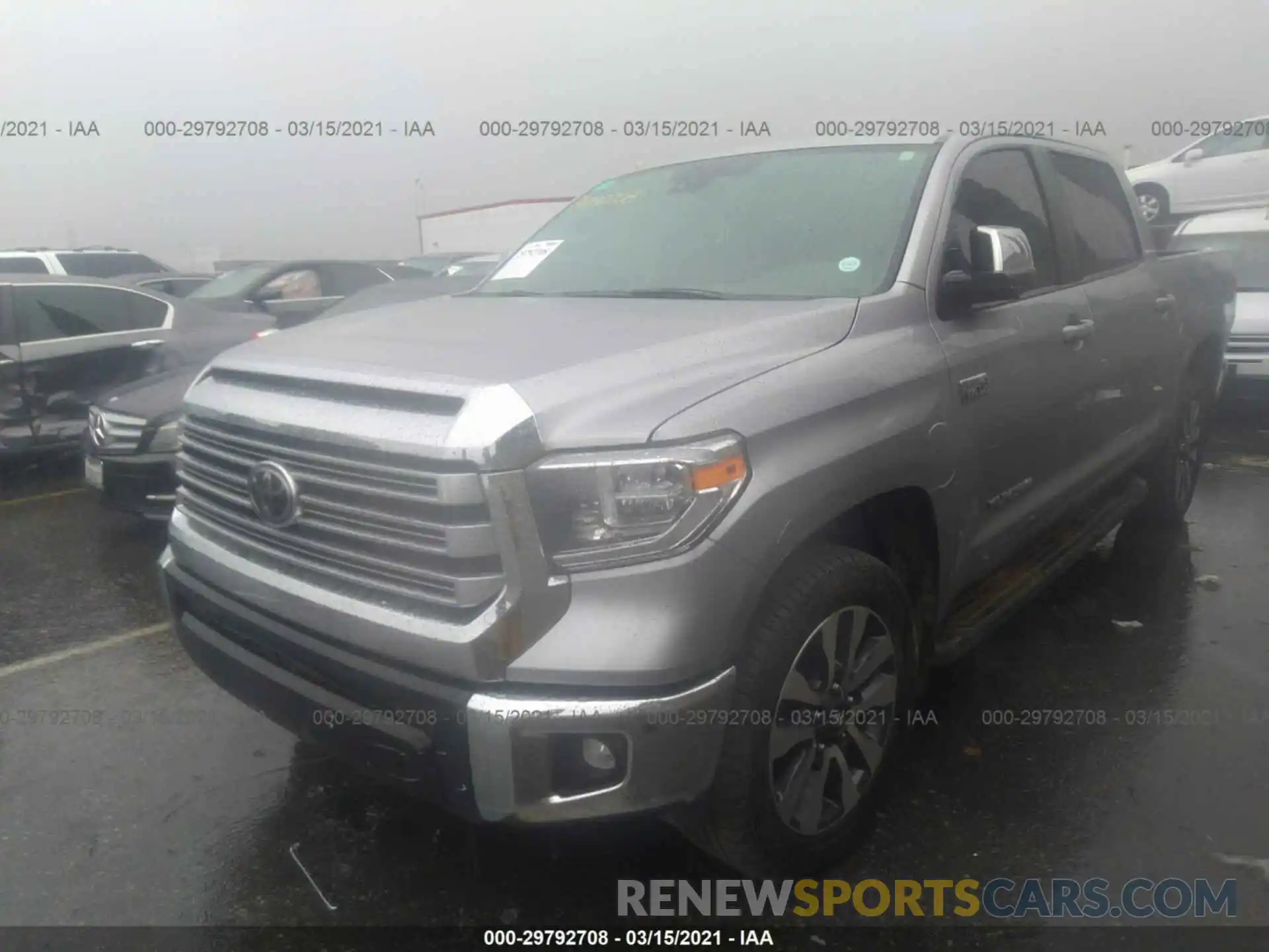 2 Photograph of a damaged car 5TFFY5F14LX268030 TOYOTA TUNDRA 2WD 2020