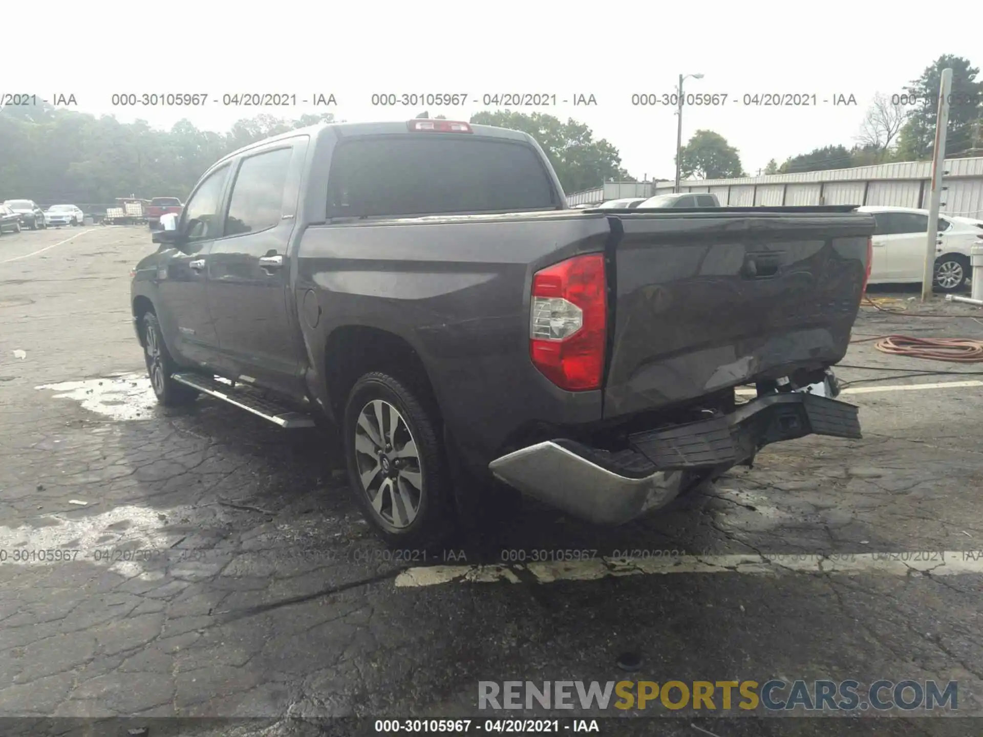 3 Photograph of a damaged car 5TFFY5F15LX271132 TOYOTA TUNDRA 2WD 2020