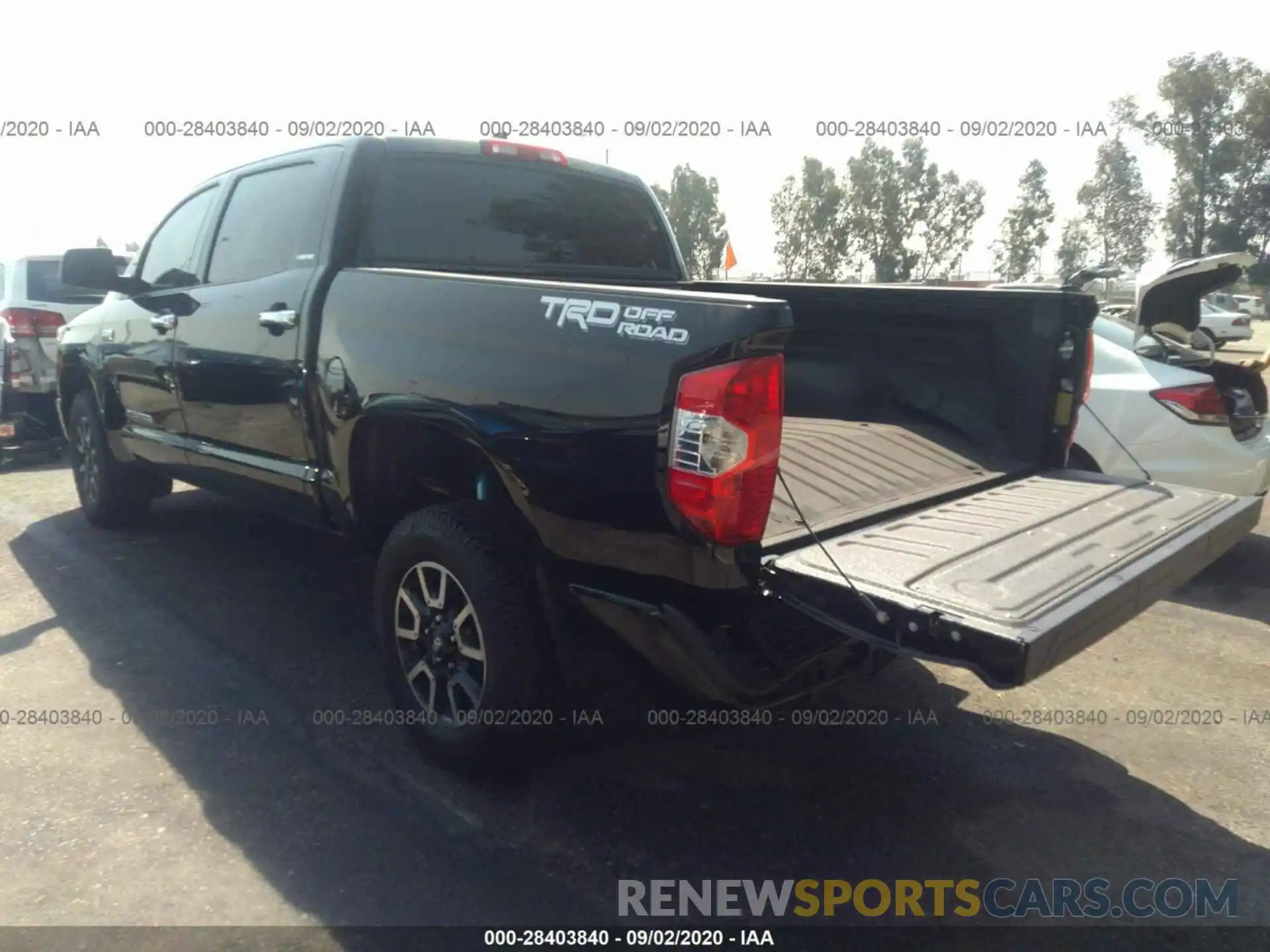 3 Photograph of a damaged car 5TFFY5F17LX266949 TOYOTA TUNDRA 2WD 2020