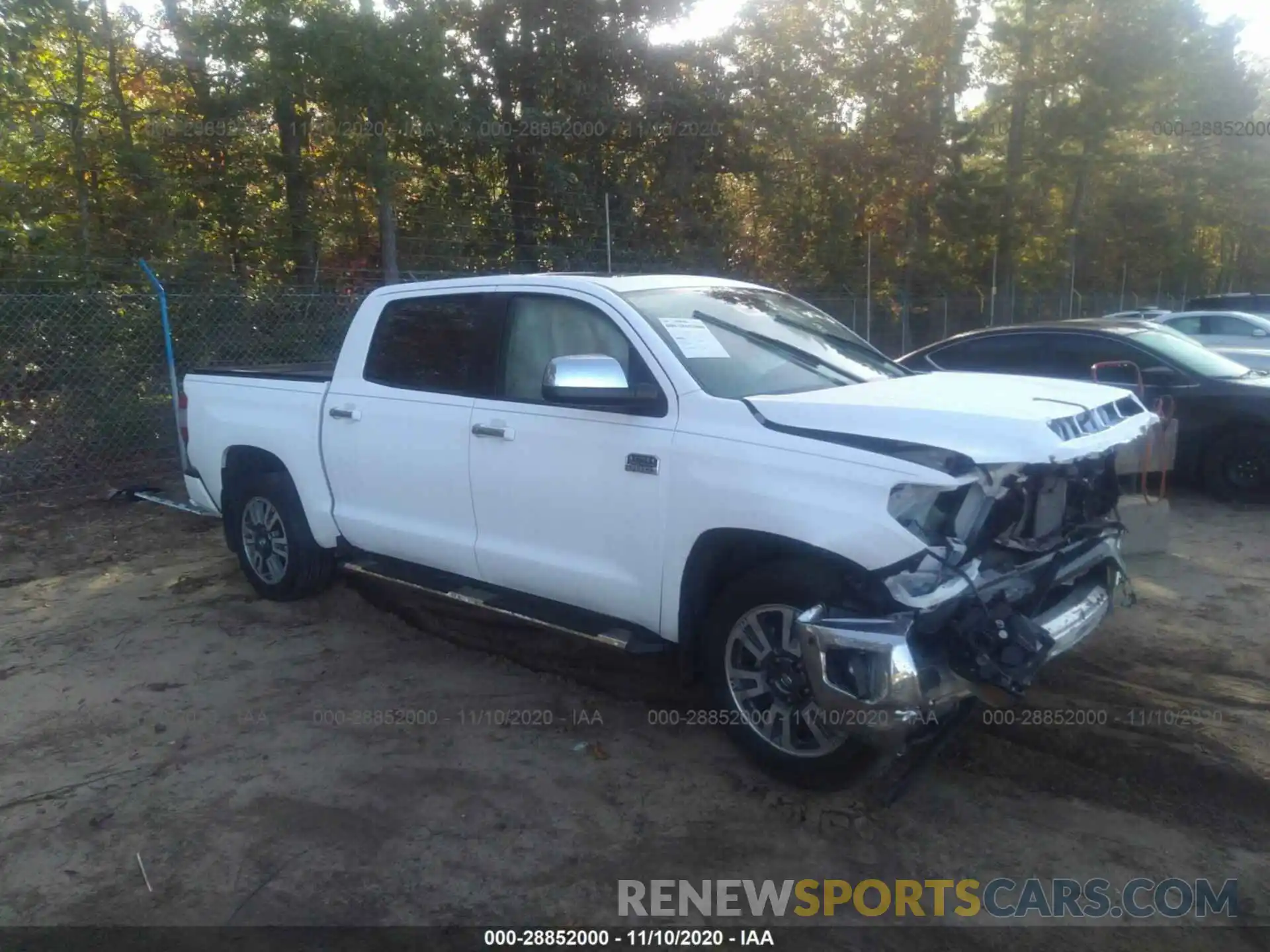 1 Photograph of a damaged car 5TFGY5F14LX262023 TOYOTA TUNDRA 2WD 2020