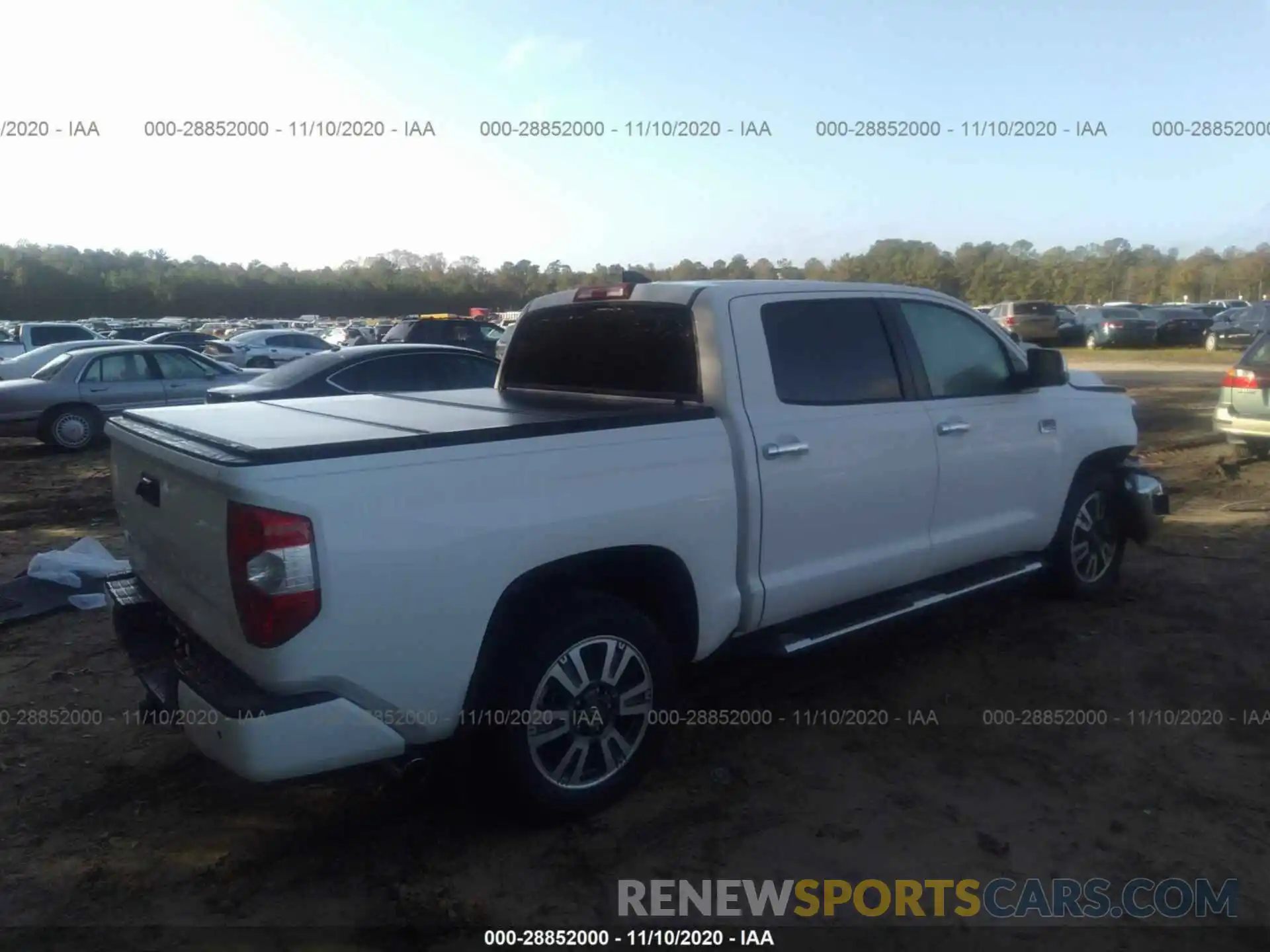 4 Photograph of a damaged car 5TFGY5F14LX262023 TOYOTA TUNDRA 2WD 2020