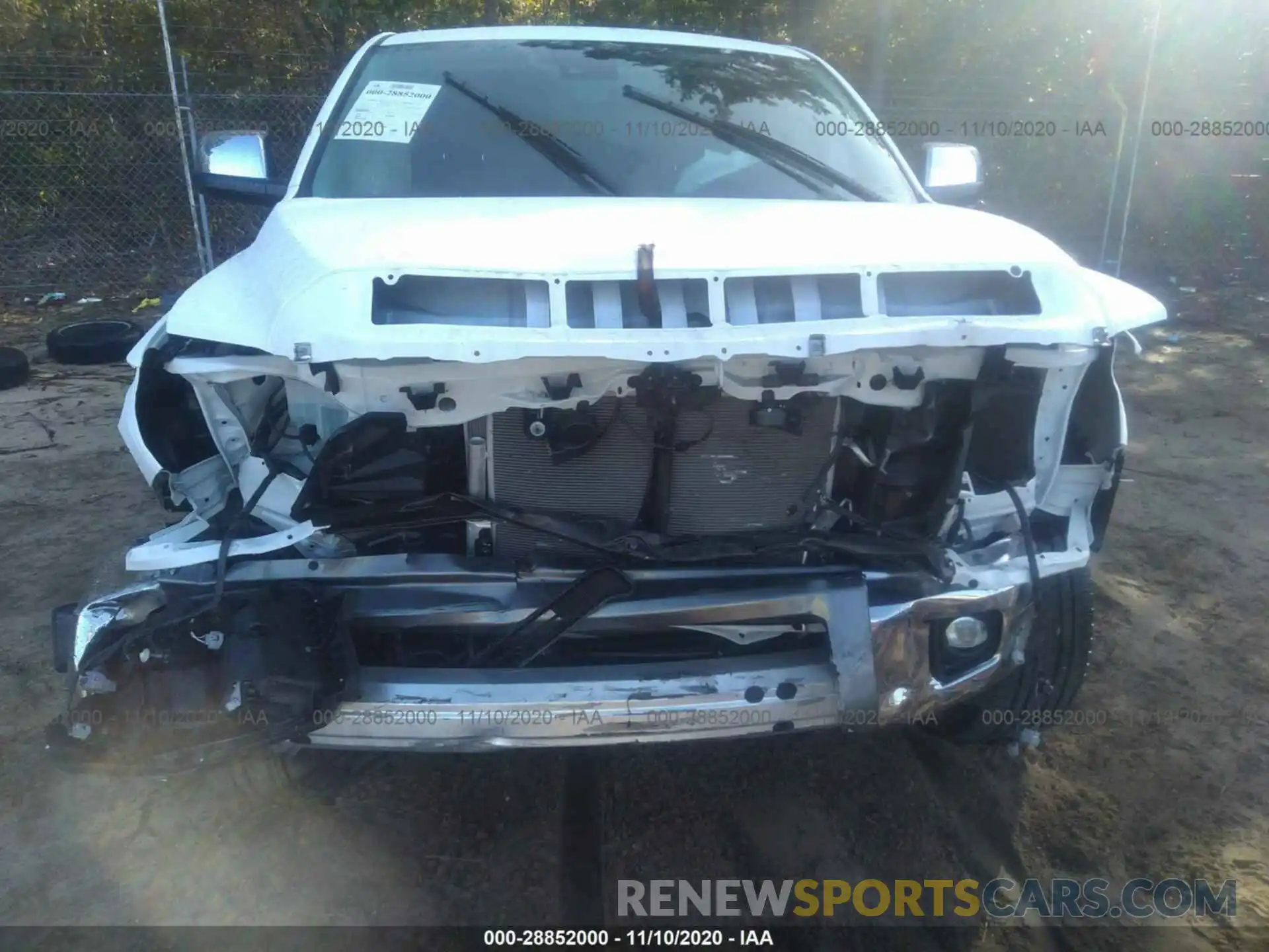 6 Photograph of a damaged car 5TFGY5F14LX262023 TOYOTA TUNDRA 2WD 2020