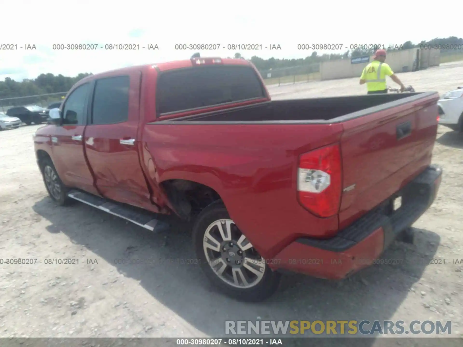 3 Photograph of a damaged car 5TFGY5F16LX269104 TOYOTA TUNDRA 2WD 2020