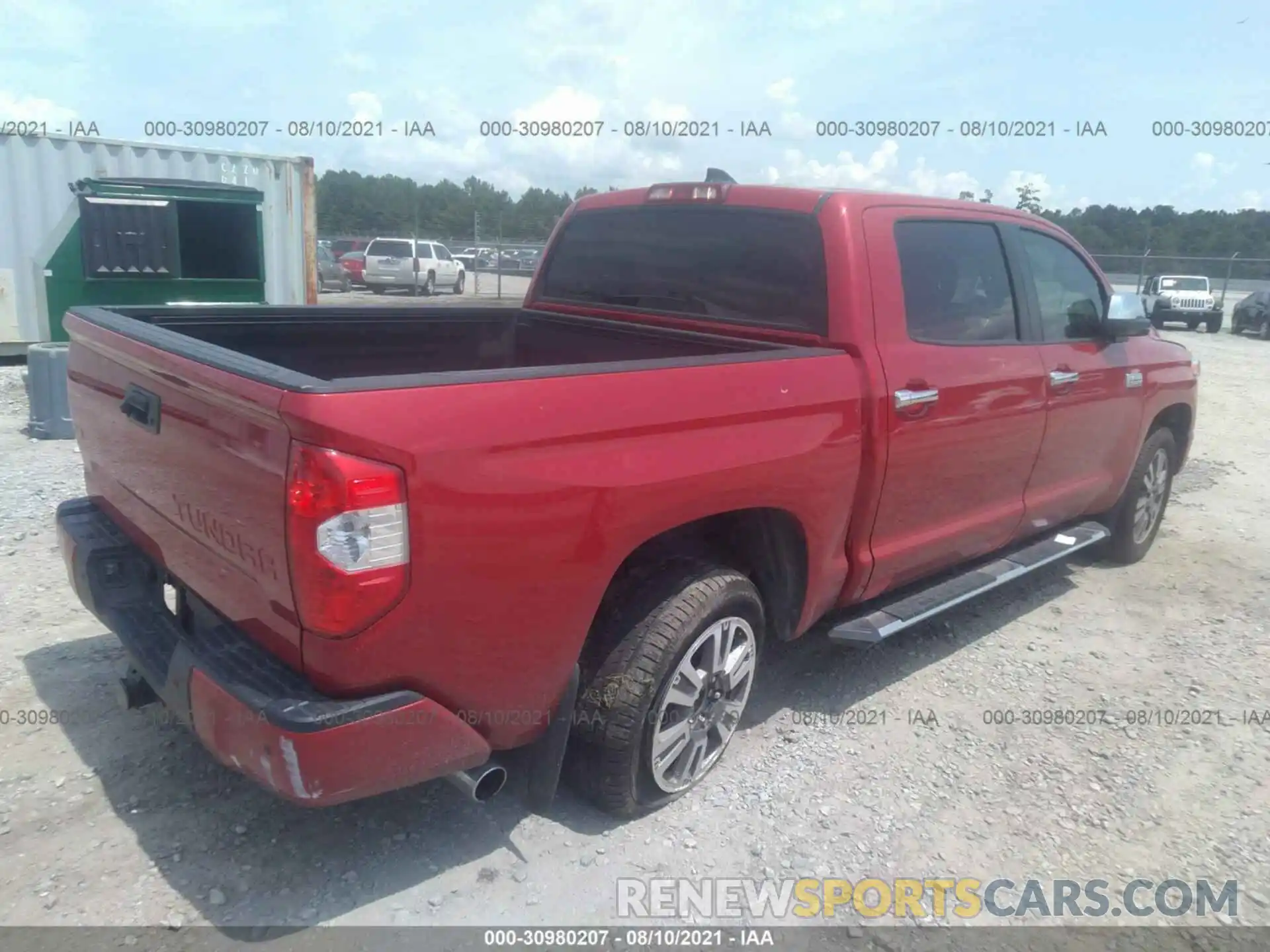 4 Photograph of a damaged car 5TFGY5F16LX269104 TOYOTA TUNDRA 2WD 2020