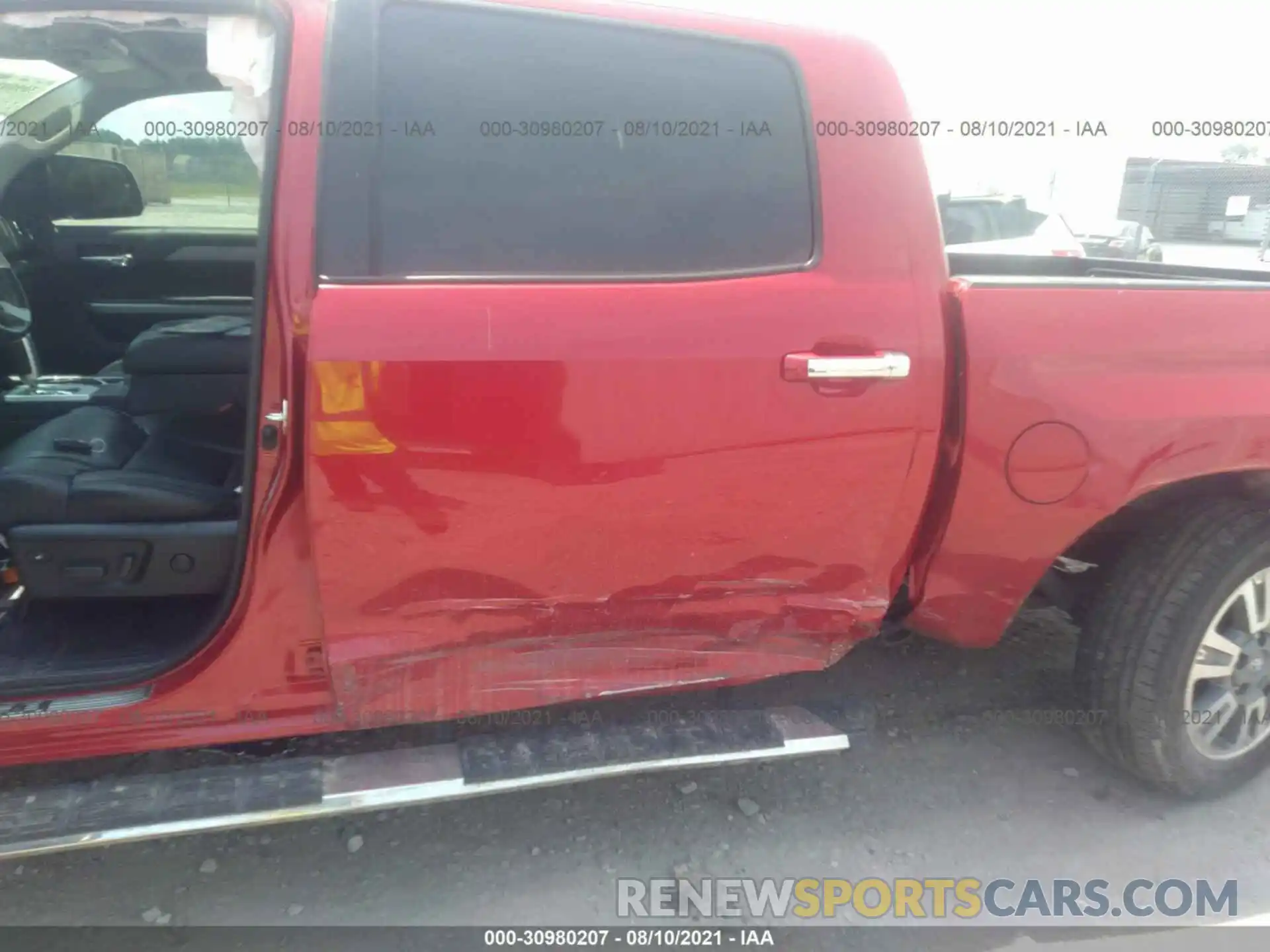 6 Photograph of a damaged car 5TFGY5F16LX269104 TOYOTA TUNDRA 2WD 2020