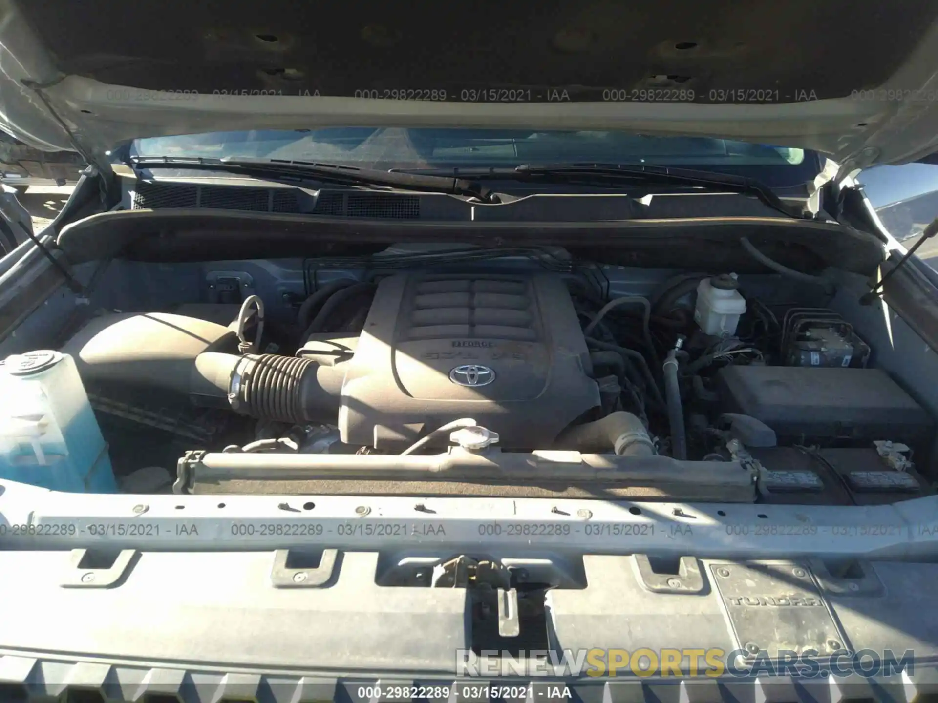 10 Photograph of a damaged car 5TFRY5F10LX256681 TOYOTA TUNDRA 2WD 2020