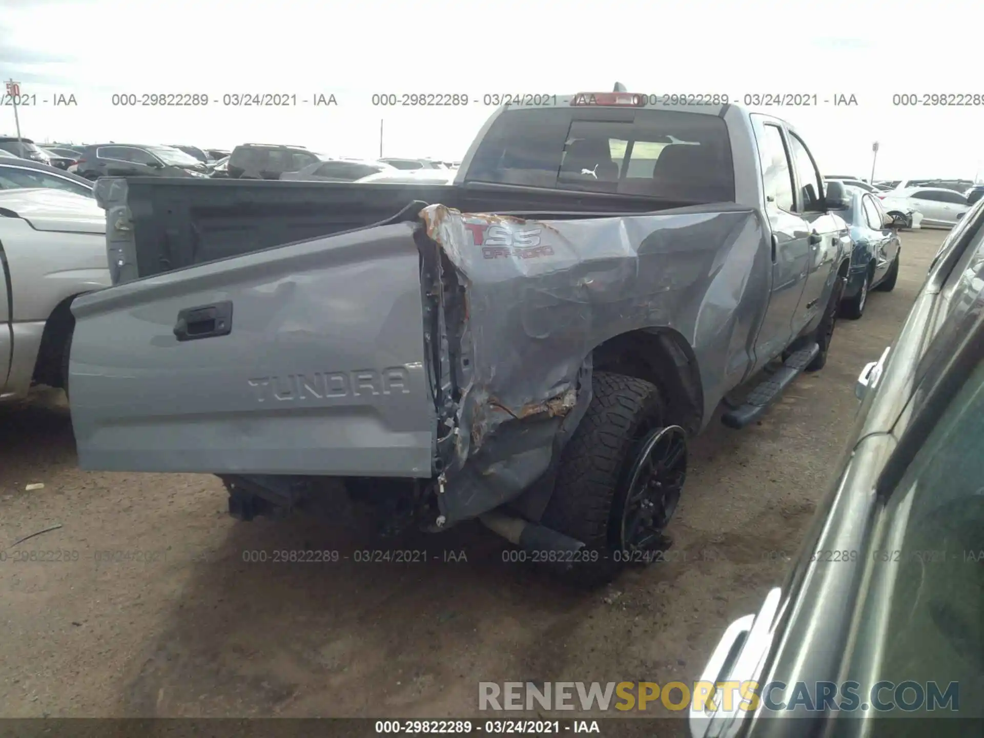 4 Photograph of a damaged car 5TFRY5F10LX256681 TOYOTA TUNDRA 2WD 2020