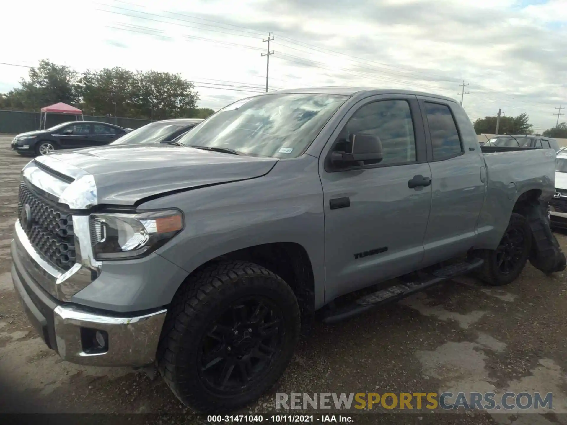 2 Photograph of a damaged car 5TFRY5F10LX270712 TOYOTA TUNDRA 2WD 2020