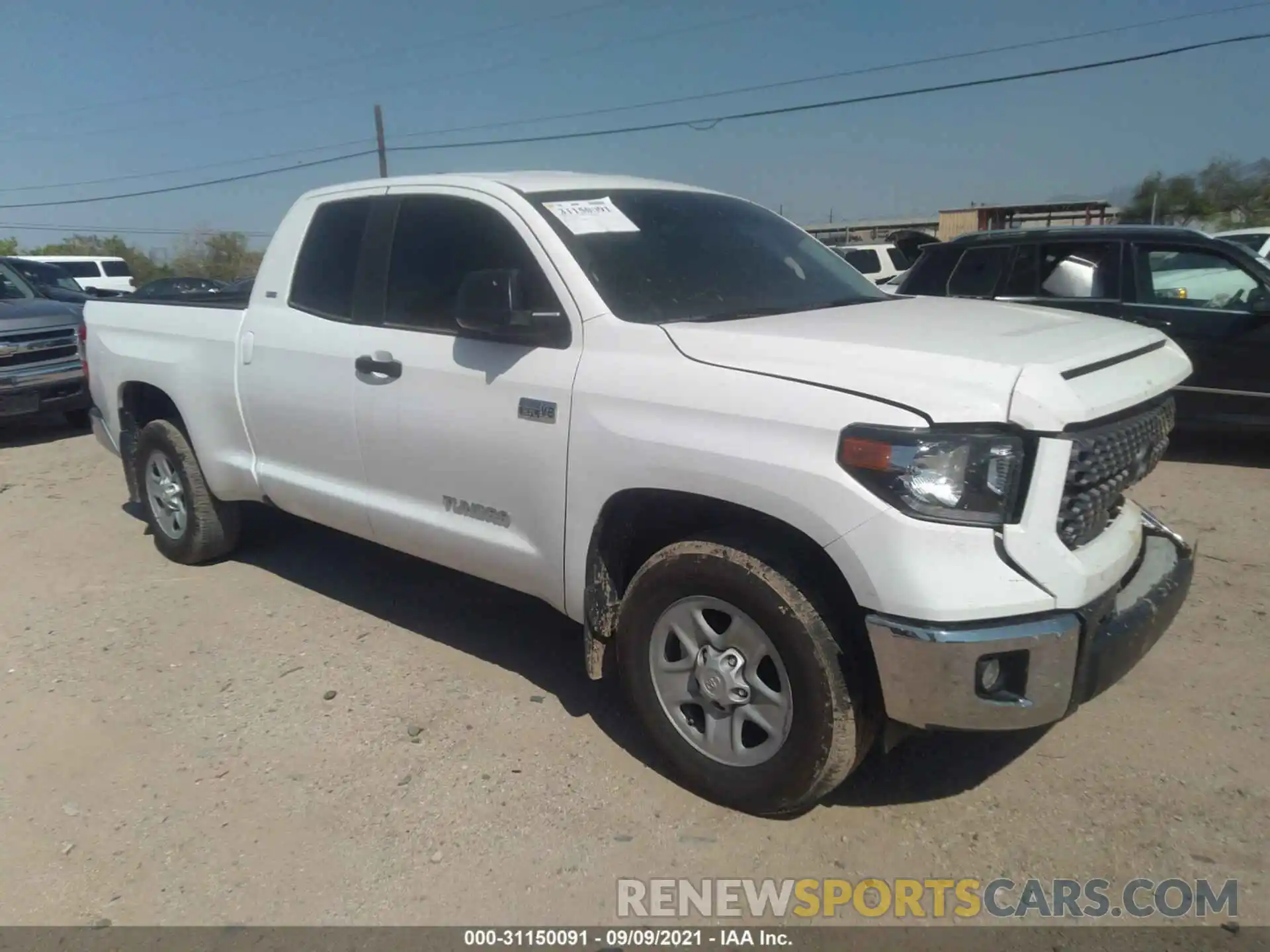 1 Photograph of a damaged car 5TFRY5F10LX270760 TOYOTA TUNDRA 2WD 2020