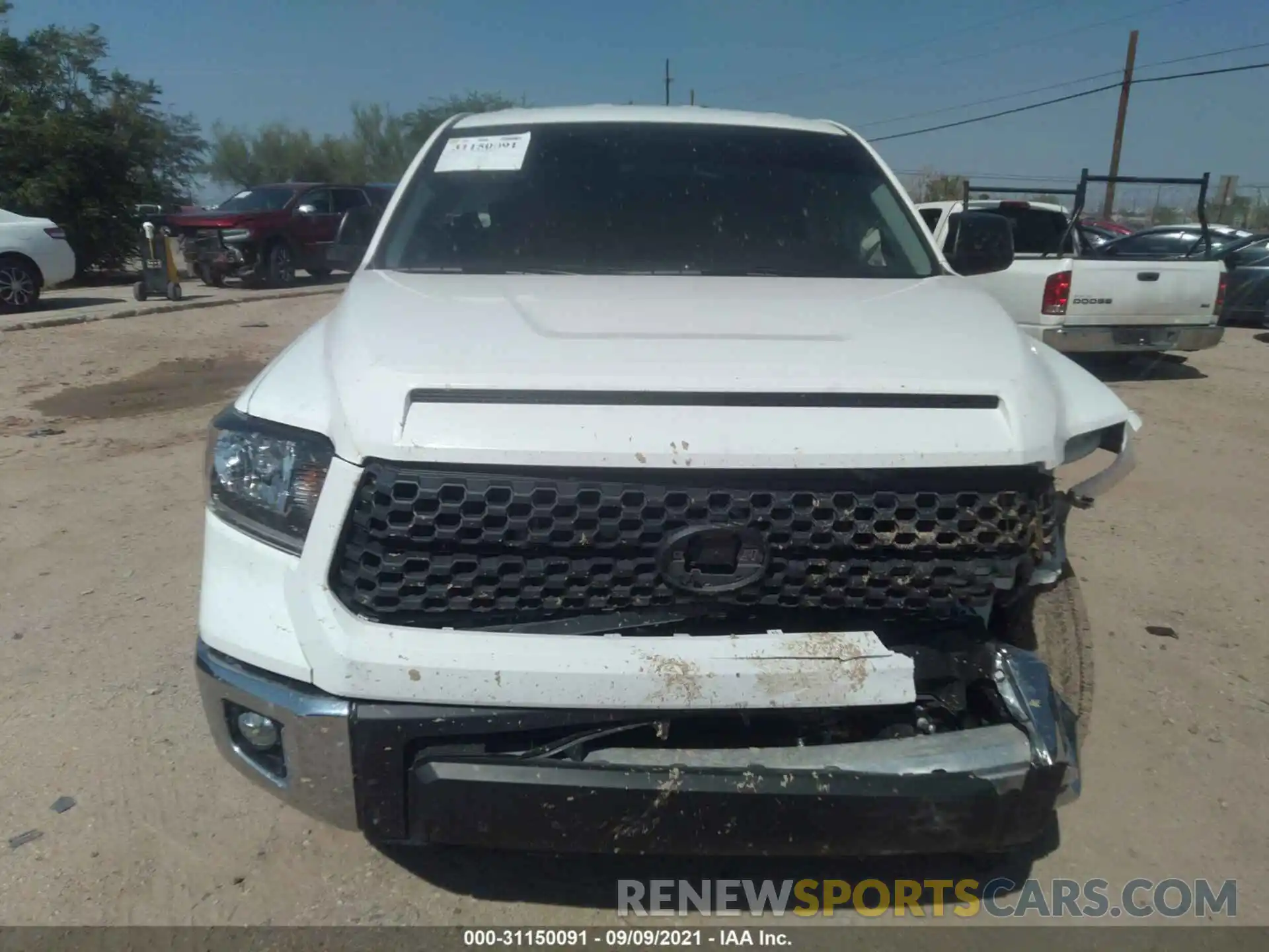 6 Photograph of a damaged car 5TFRY5F10LX270760 TOYOTA TUNDRA 2WD 2020