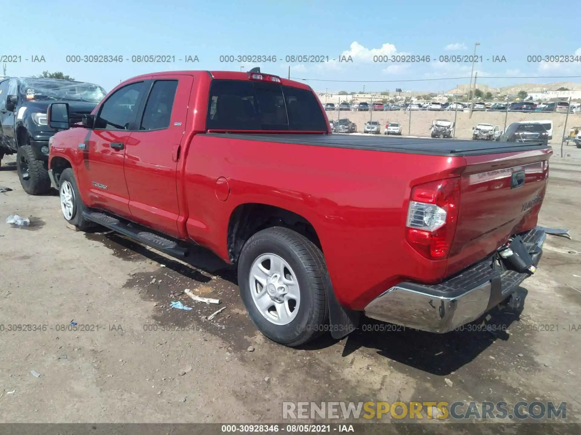 3 Photograph of a damaged car 5TFRY5F11LX270833 TOYOTA TUNDRA 2WD 2020