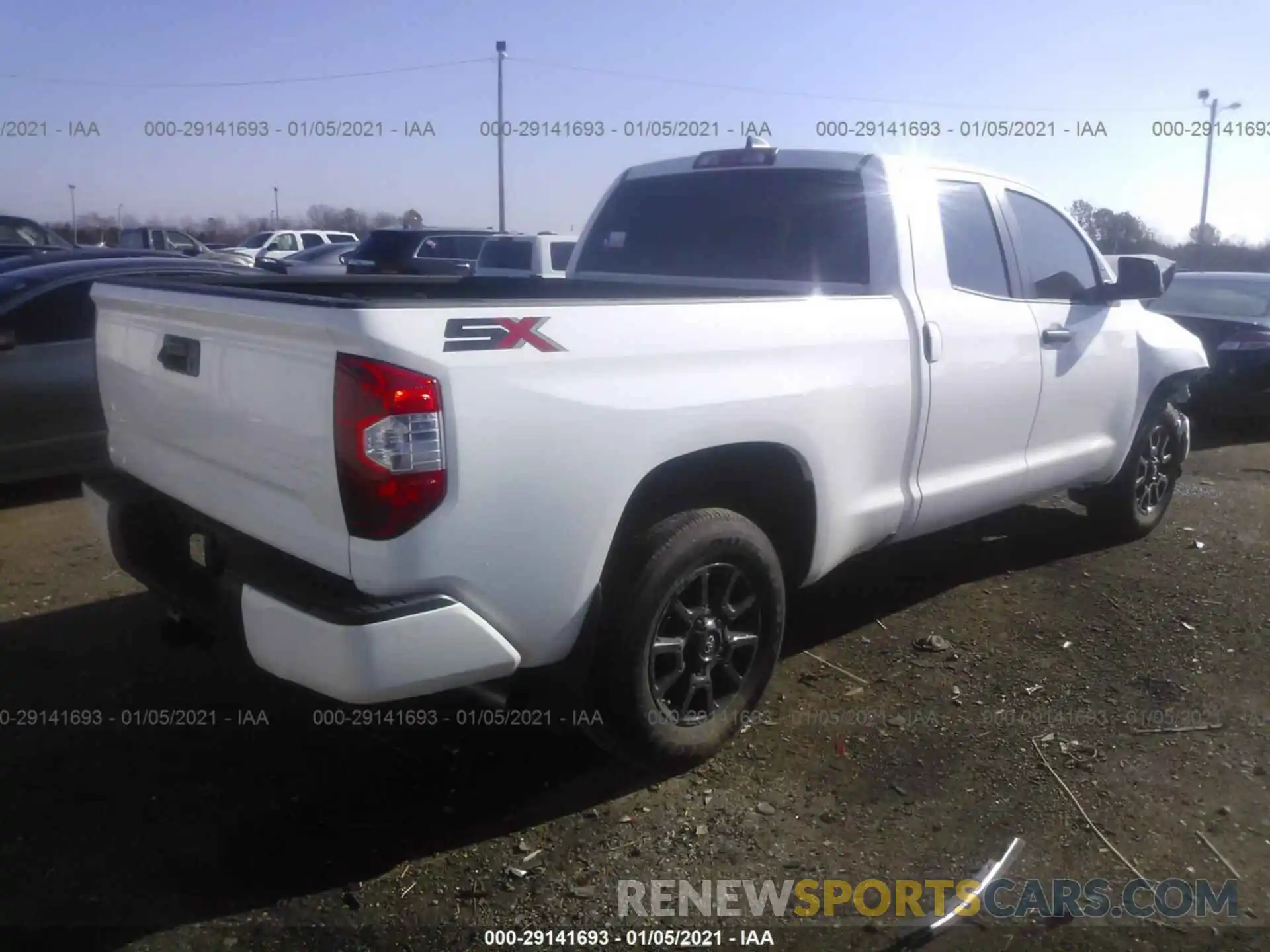 4 Photograph of a damaged car 5TFRY5F12LX266242 TOYOTA TUNDRA 2WD 2020