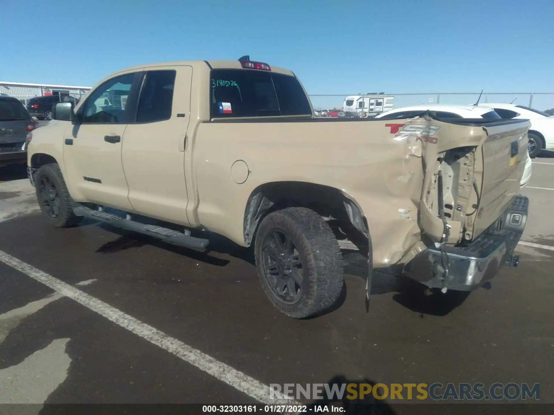 3 Photograph of a damaged car 5TFRY5F13LX255900 TOYOTA TUNDRA 2WD 2020