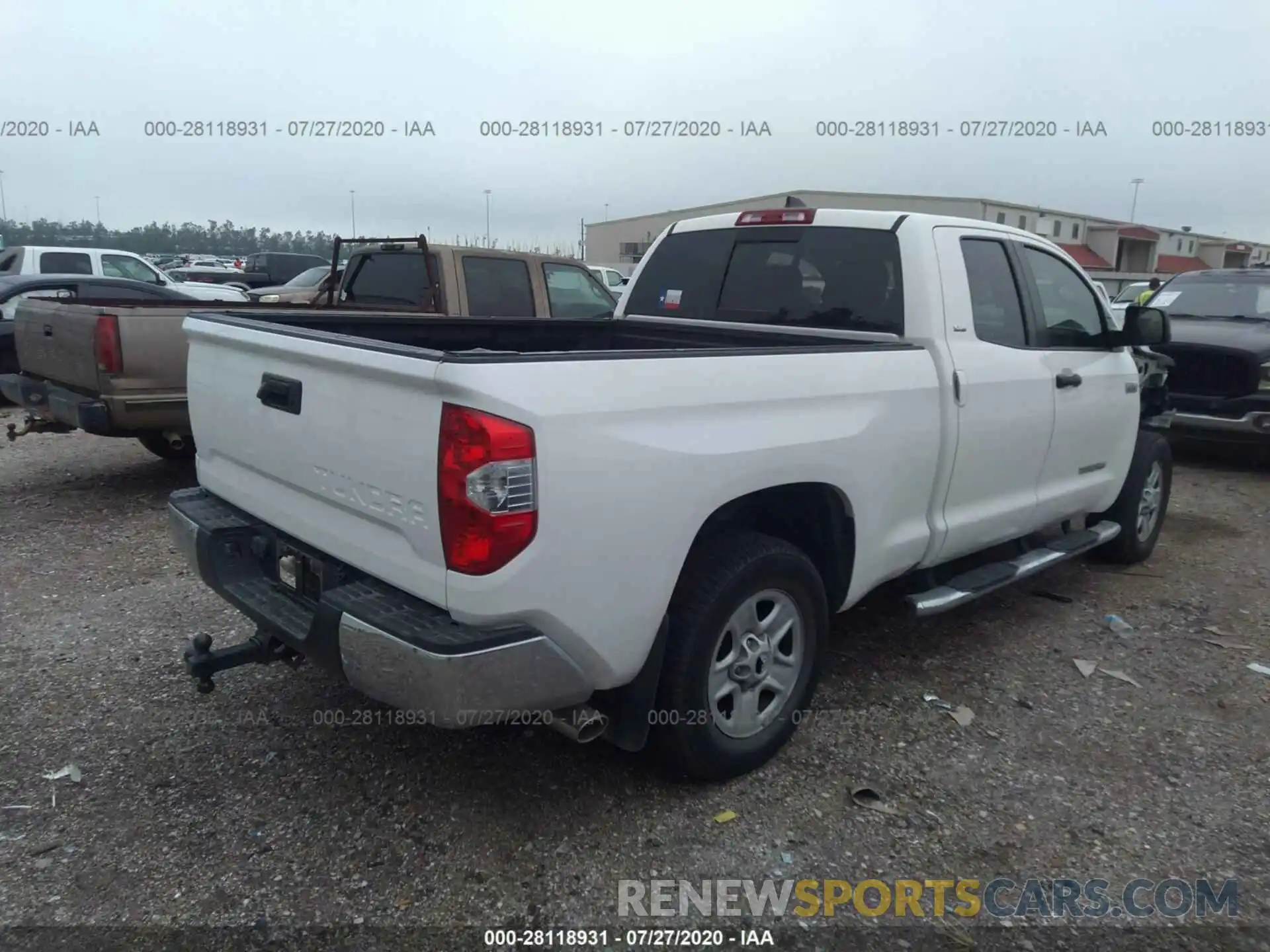 4 Photograph of a damaged car 5TFRY5F13LX259204 TOYOTA TUNDRA 2WD 2020