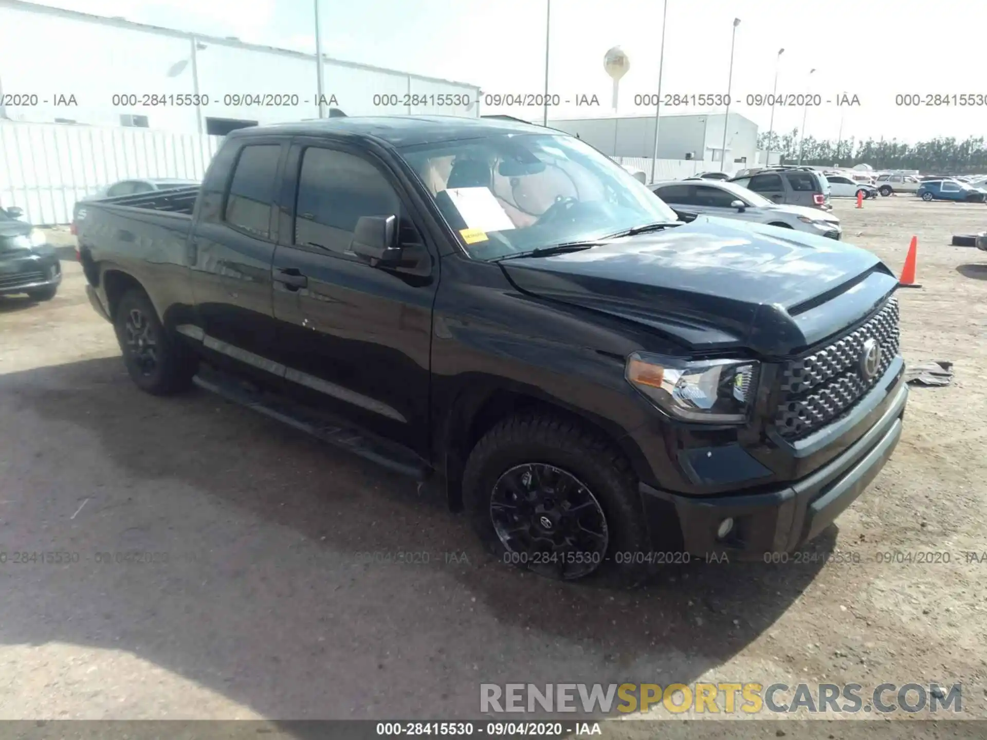 1 Photograph of a damaged car 5TFRY5F13LX270266 TOYOTA TUNDRA 2WD 2020