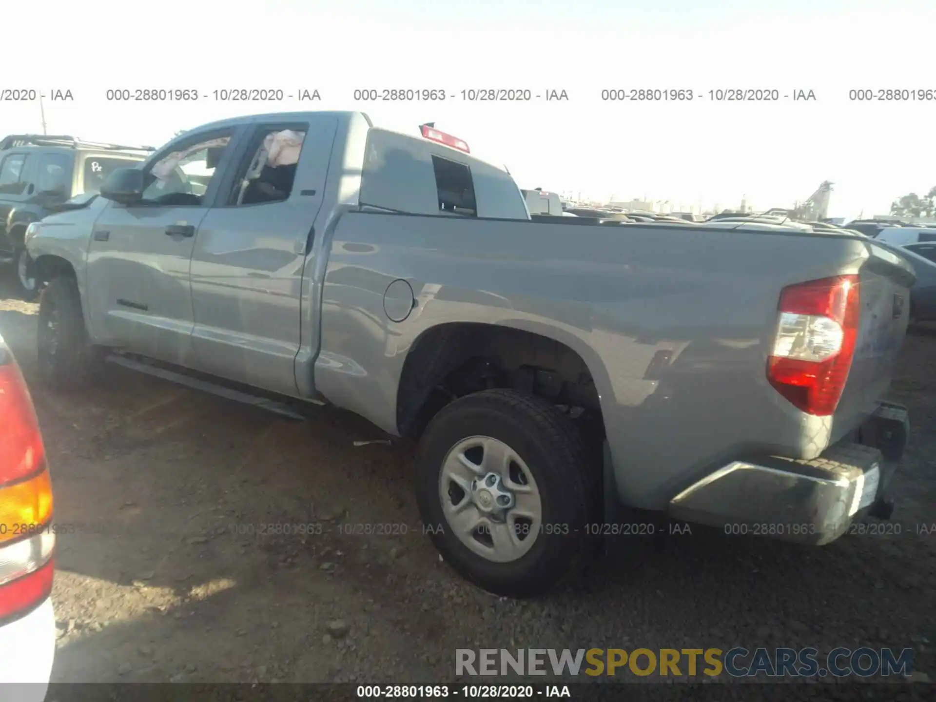 3 Photograph of a damaged car 5TFRY5F14LX265822 TOYOTA TUNDRA 2WD 2020