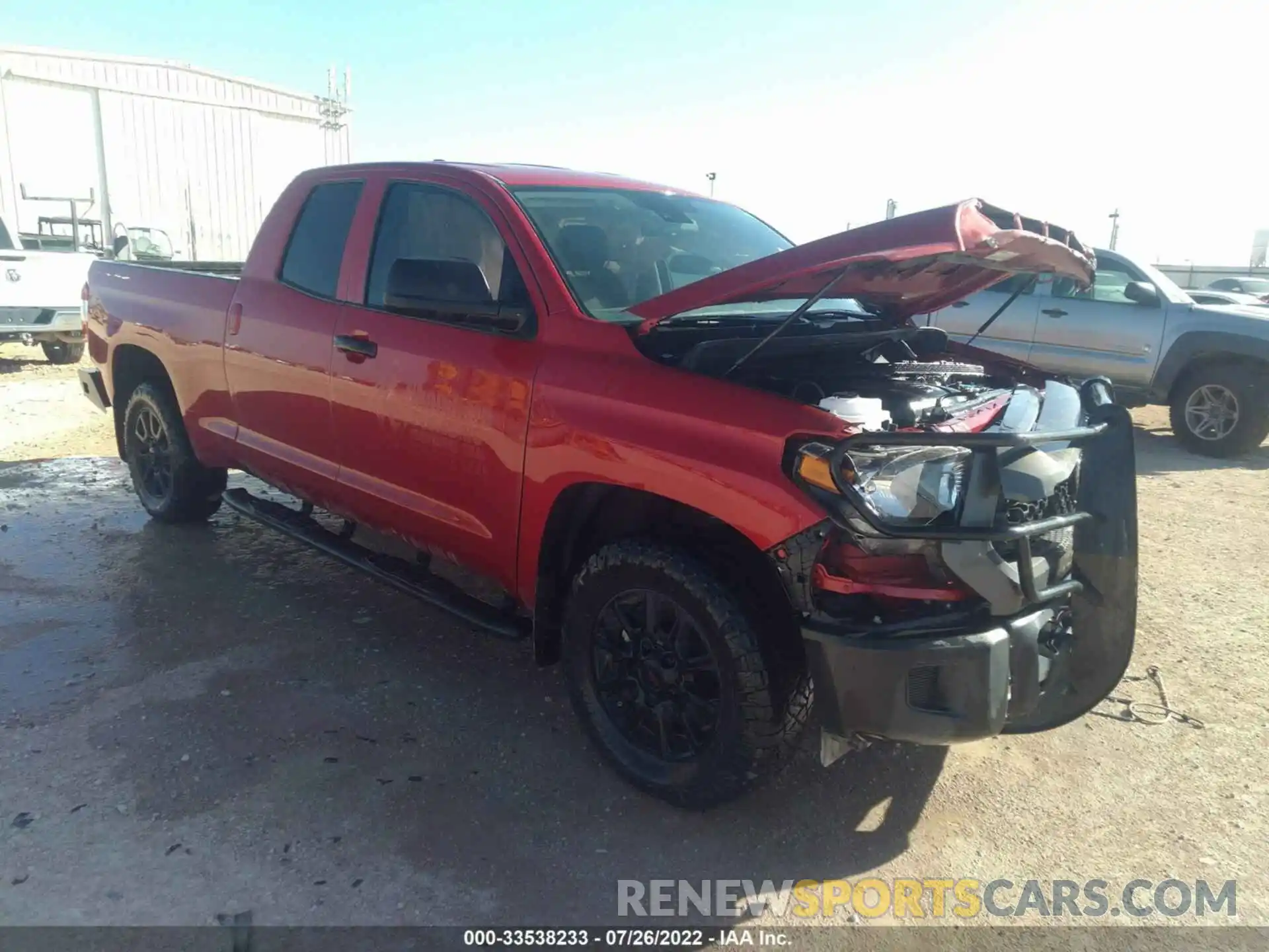 1 Photograph of a damaged car 5TFRY5F14LX271832 TOYOTA TUNDRA 2WD 2020