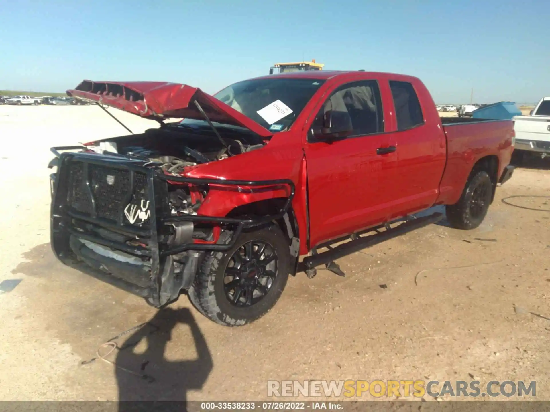 2 Photograph of a damaged car 5TFRY5F14LX271832 TOYOTA TUNDRA 2WD 2020